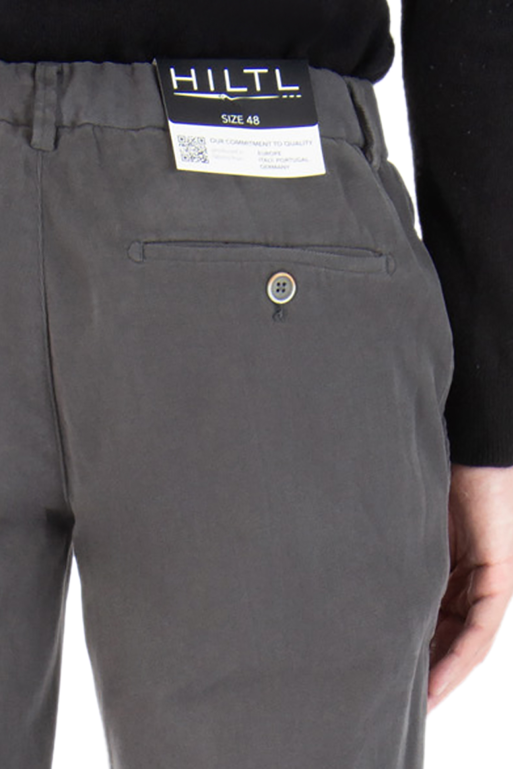 HILTL Soft Stretch Cotton Twill Chino Pants Trento