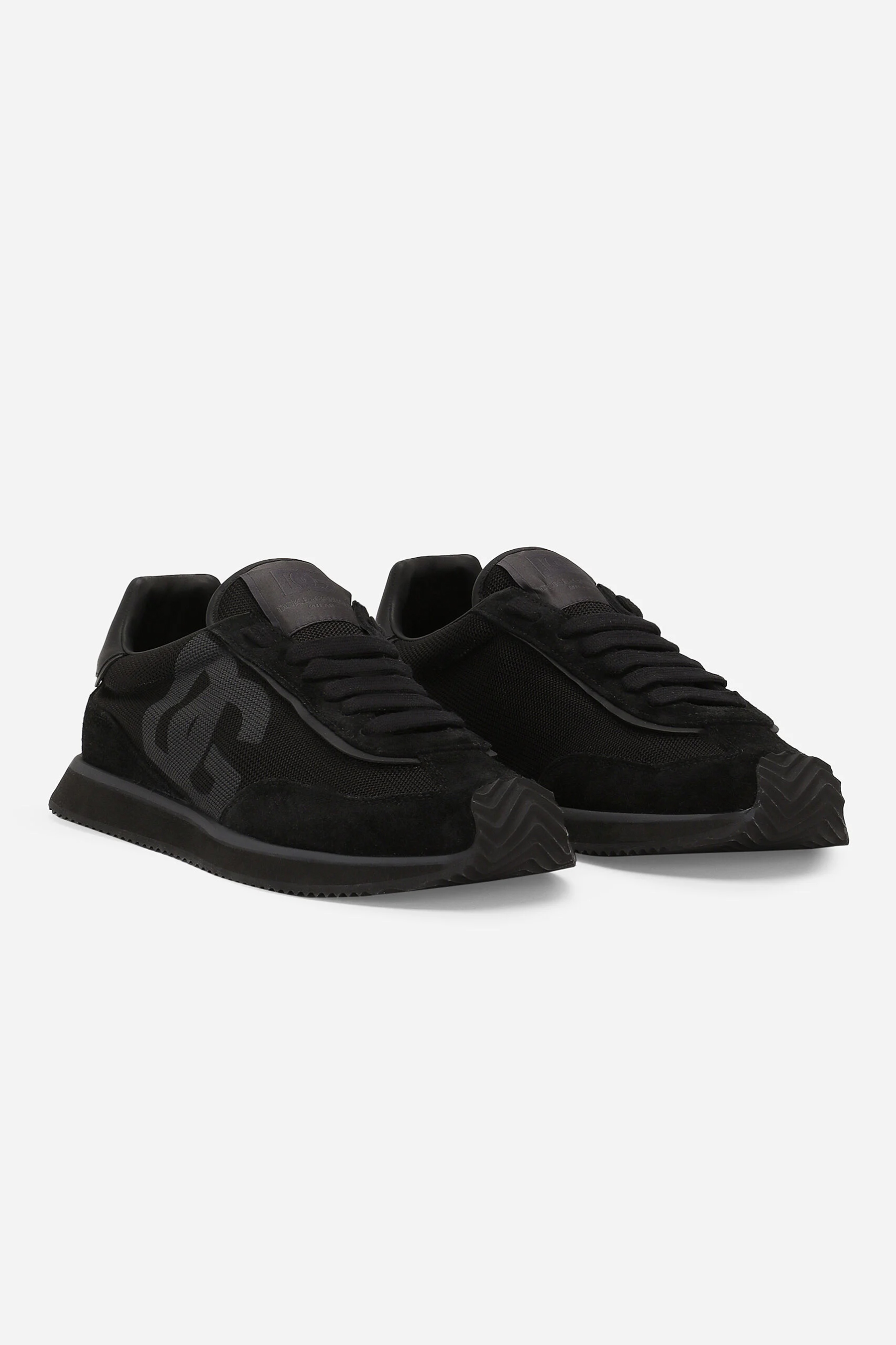 DOLCE & GABBANA Mesh & Suede Sneakers DG CUSHION DOLCE & GABBANA Mesh & Suede Sneakers DG CUSHION