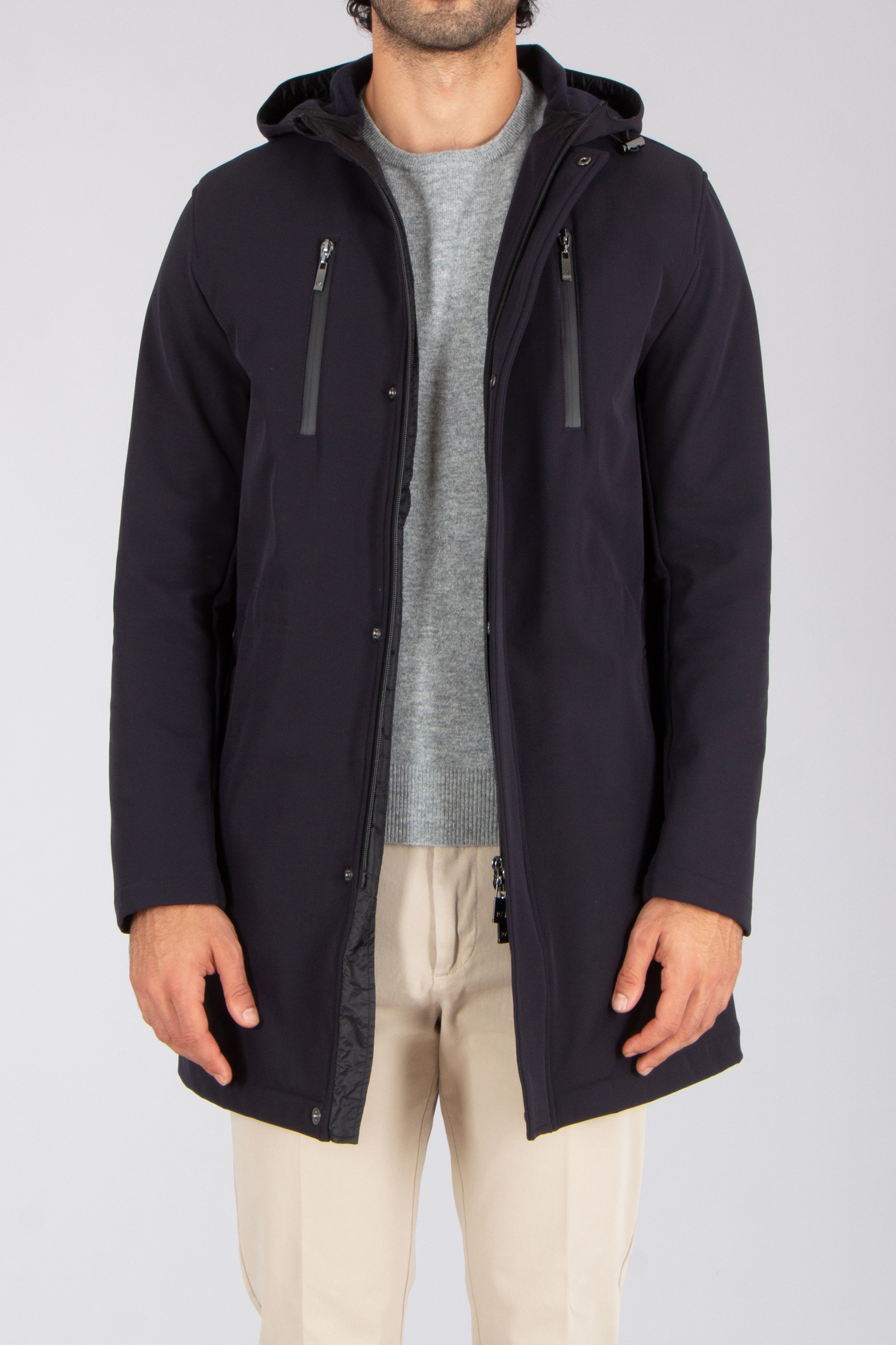 PAL ZILERI Regular Fit Soft Shell Parka Bekleidung, Mantel, Jacke