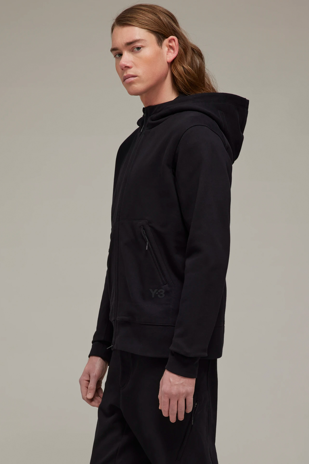 Y-3 Classic DRW Terry Zip Hoodie