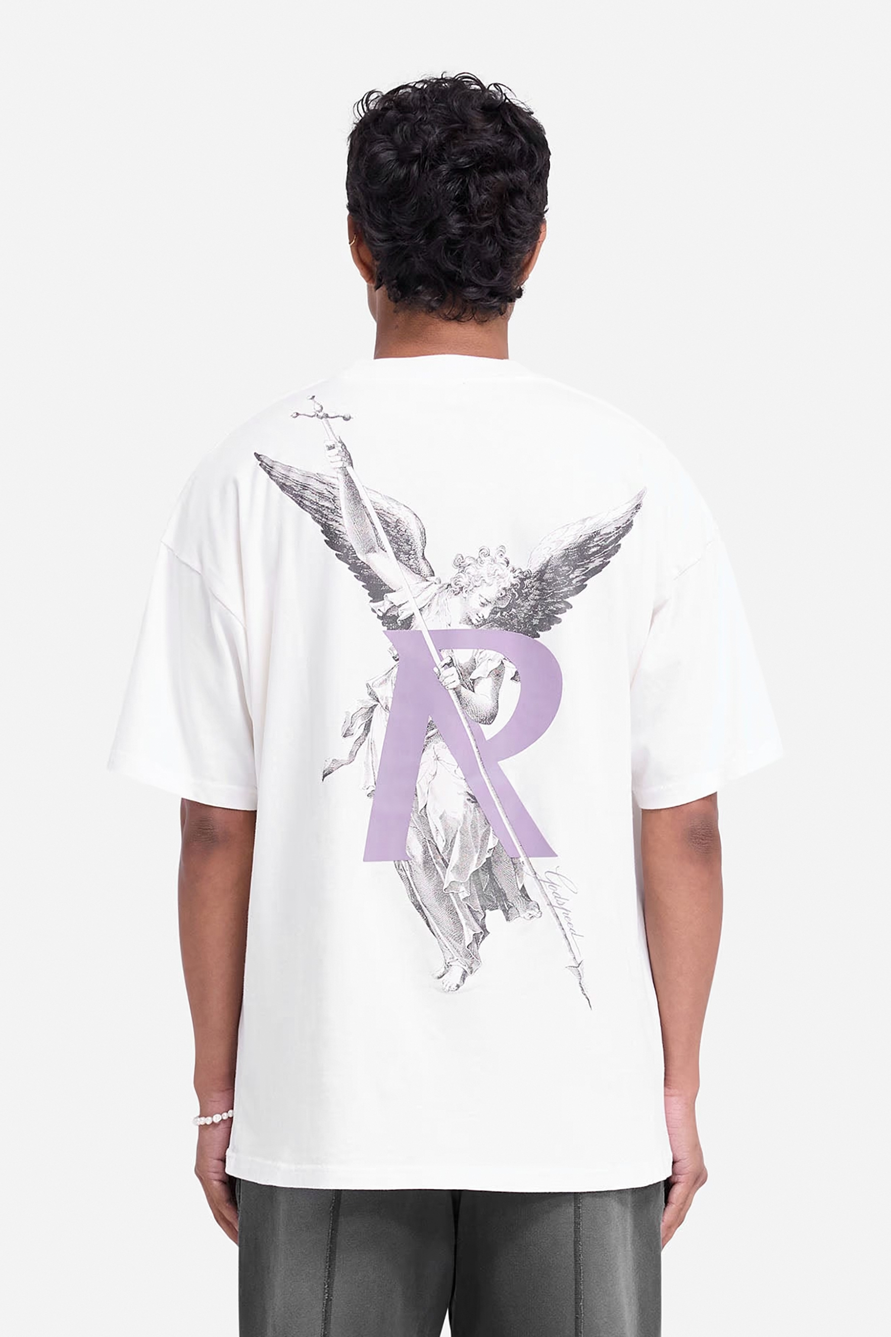 REPRESENT Archangel Print Cotton Jersey T-Shirt REPRESENT Archangel Print Cotton Jersey T-Shirt