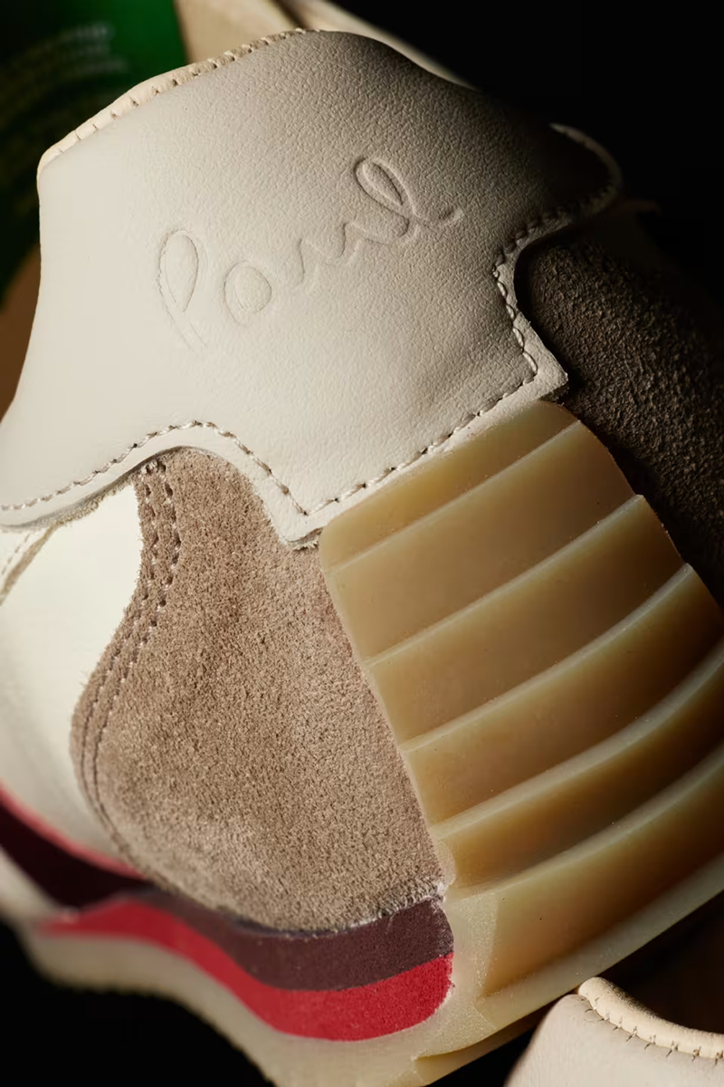 PAUL SMITH Calf Skin Sneakers Chilly