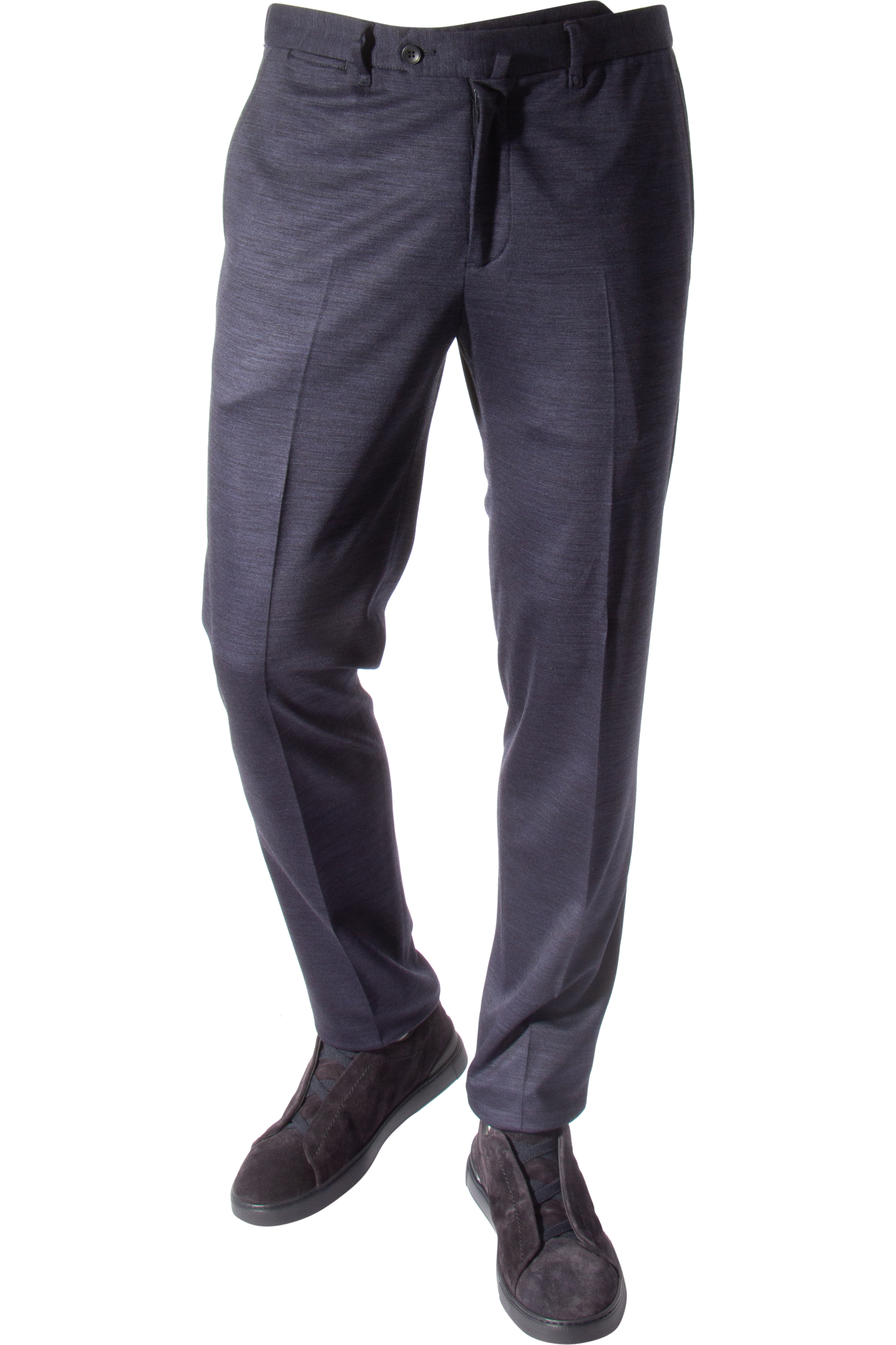 EMPORIO ARMANI Double-Breasted Lyocell & Virgin Wool Suit EMPORIO ARMANI Double-Breasted Lyocell & Virgin Wool Suit
