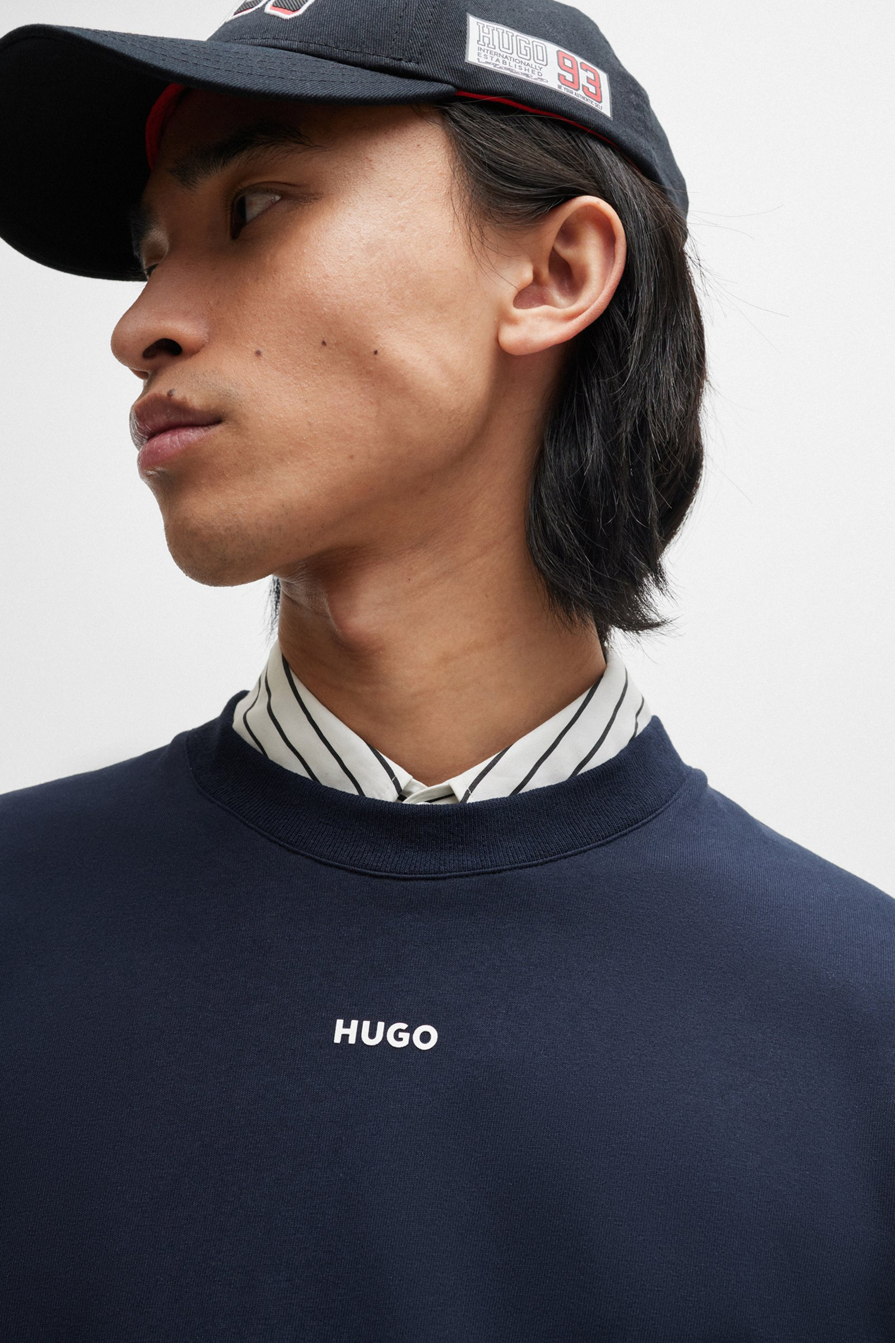 HUGO Relaxed Fit Printed Cotton Jersey T-Shirt Dapolino