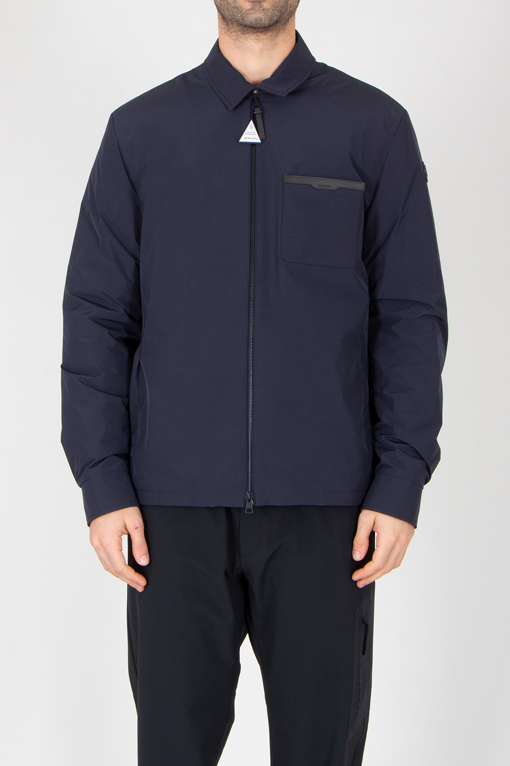 MONCLER Tollymore Regular Fit Aquaflect Light Down Shirt Jacket