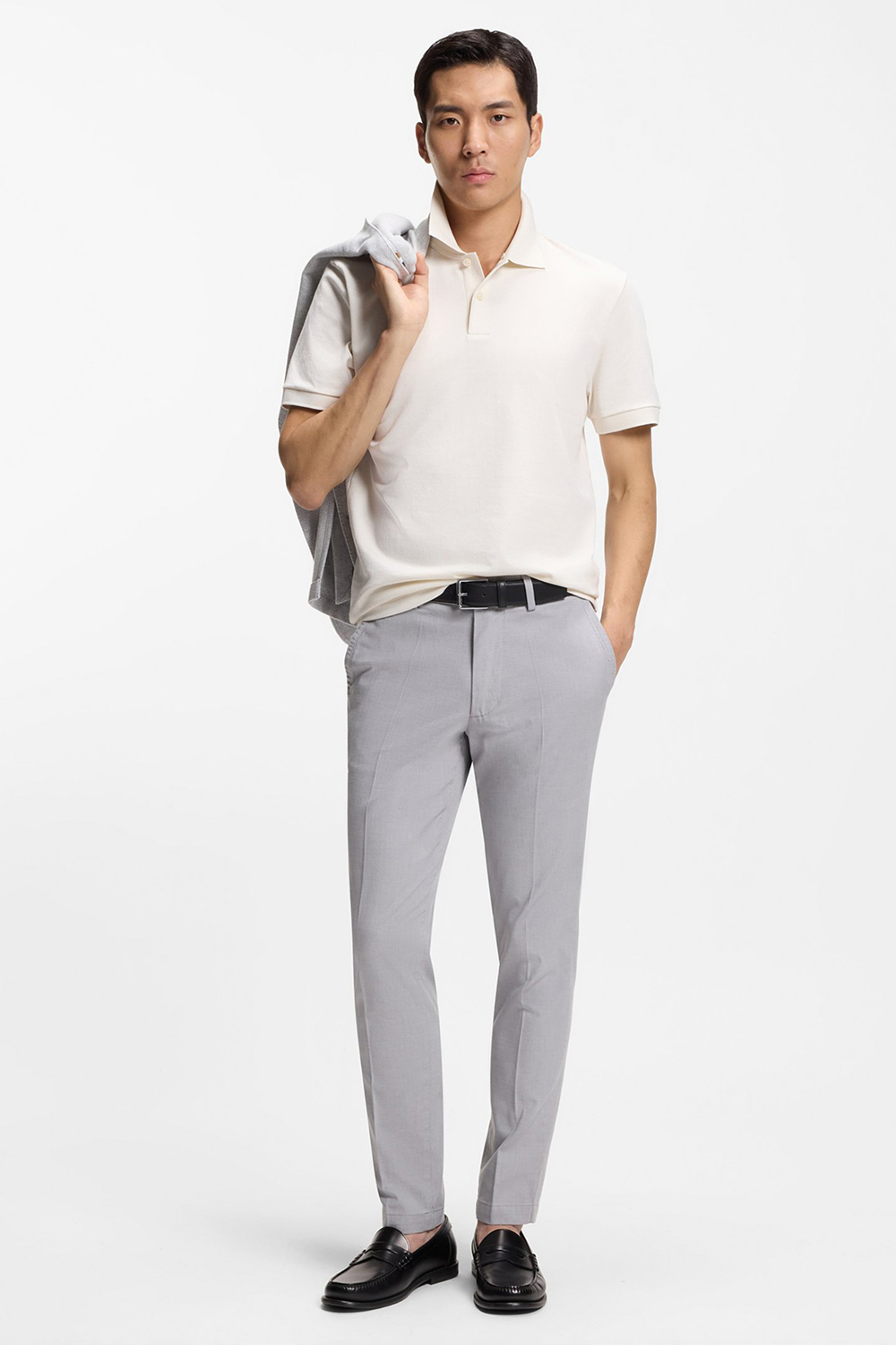 Hosen, Hemd, Person, Stehend, Mann