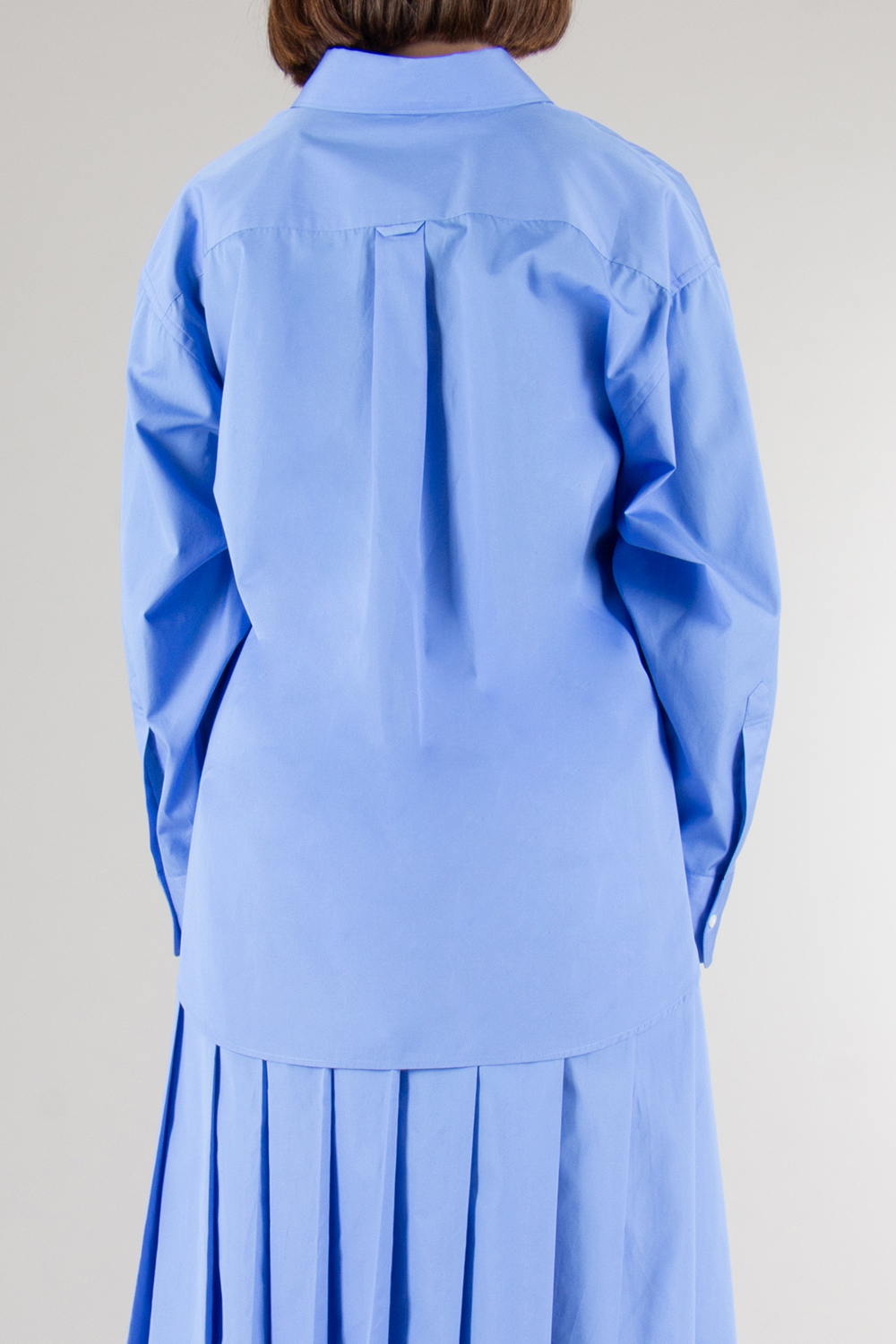 ASPESI Oversized Cotton Poplin Blouse 