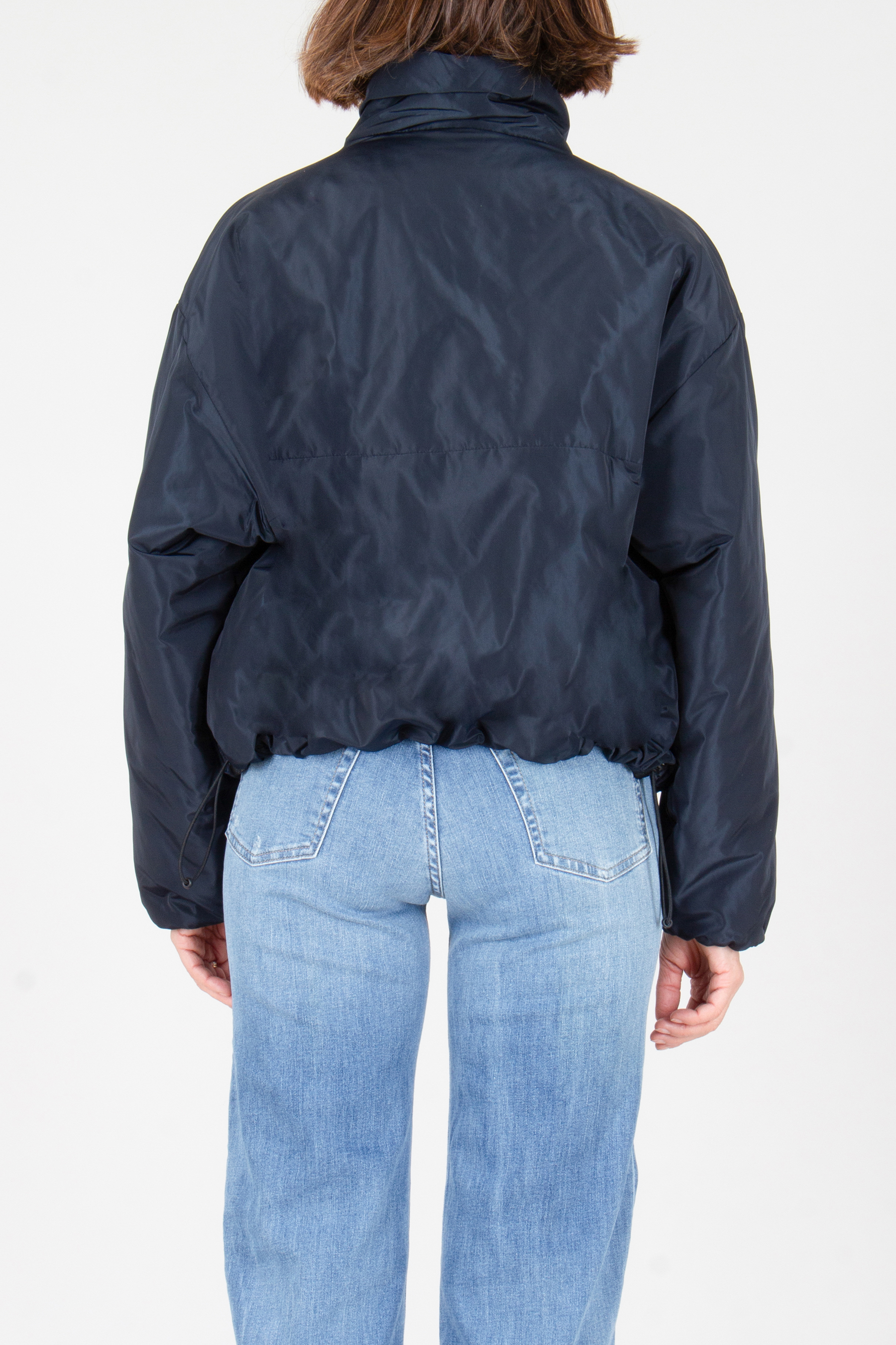 Mantel, Jacke, Jeans, Hosen, Person