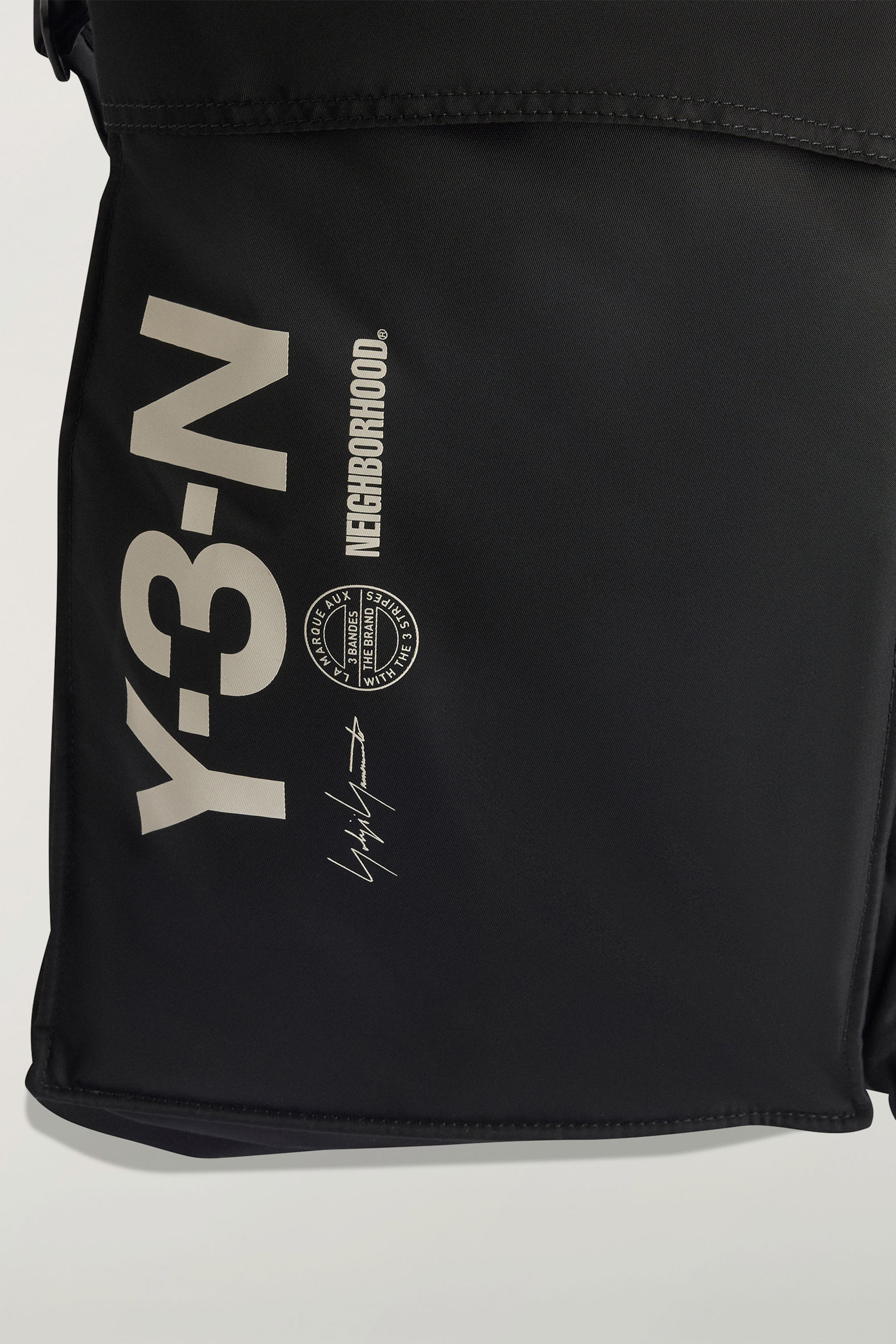 Kurze Hose, Langarm, Hemd, Tasche, Tragetasche