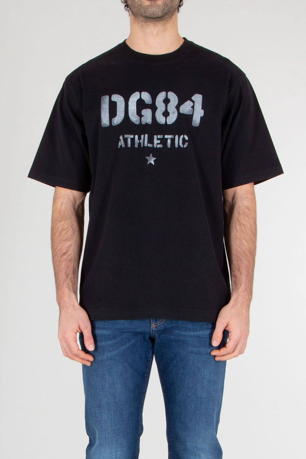 DOLCE & GABBANA Relaxed Fit Printed Cotton Jersey T-Shirt