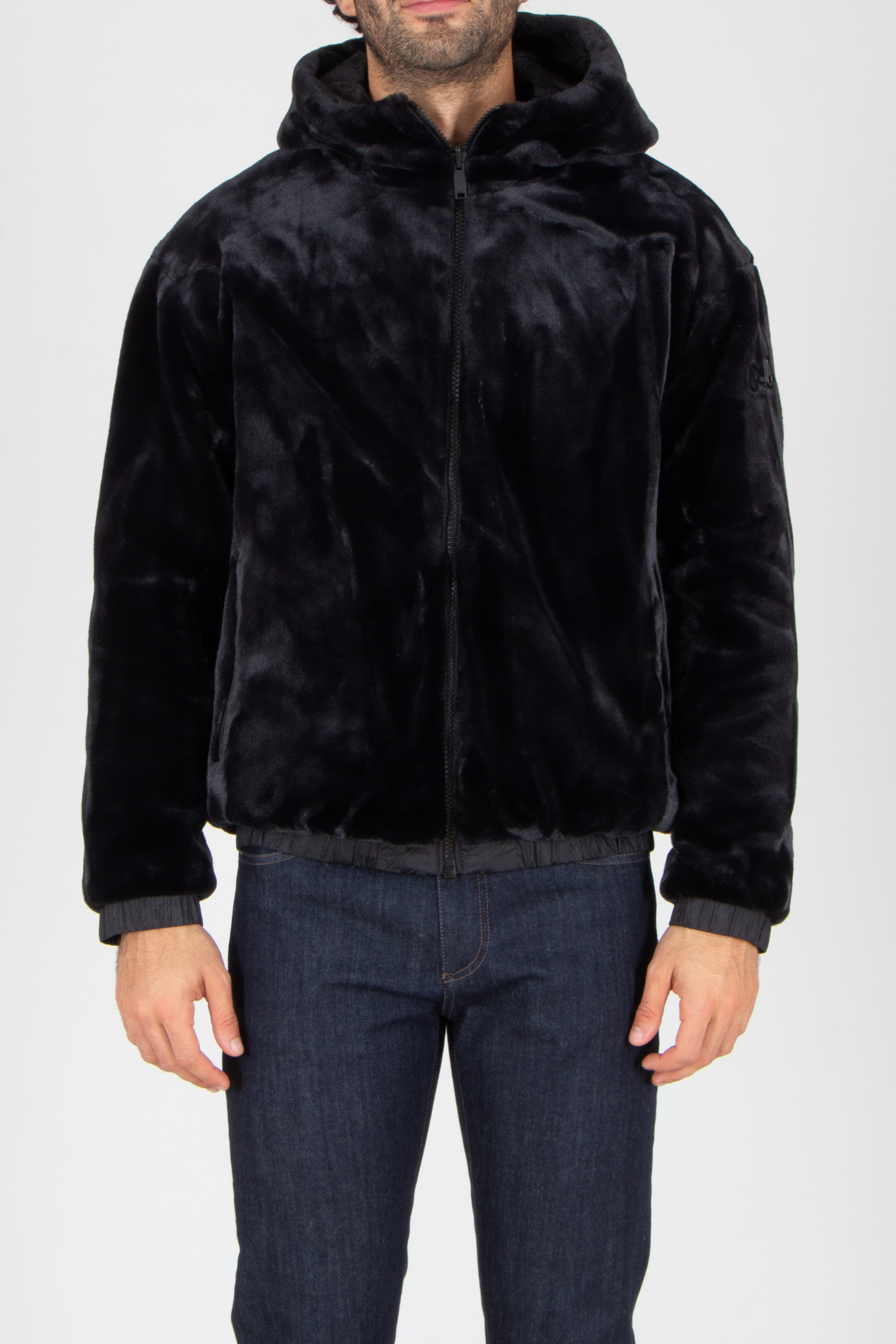 Mantel, Jacke, Kapuzenpulli, Jeanshose, Samt