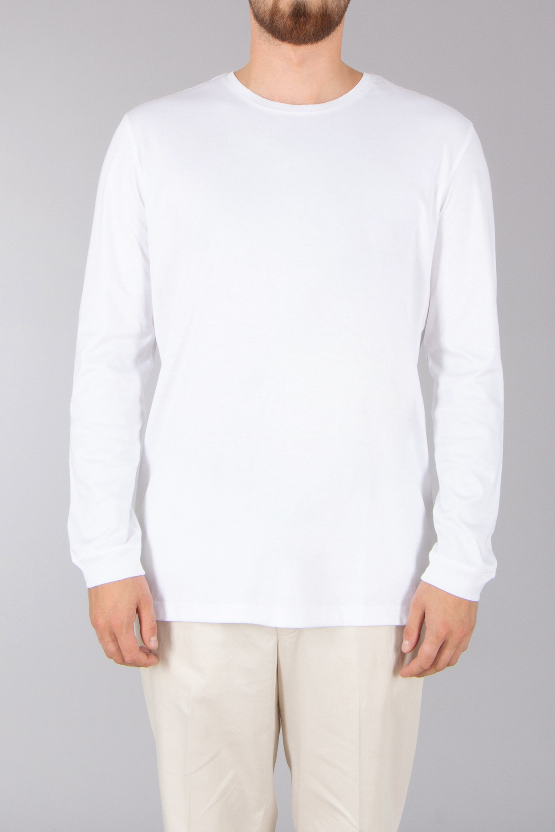 Langarm, Ärmel, T-shirt, Mann, Person