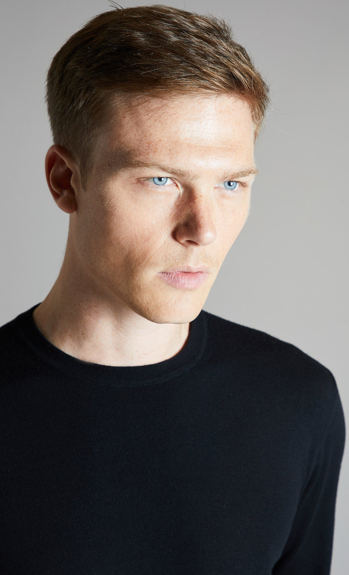 COLOMBO 12.8 Kid Wool Crewneck Black