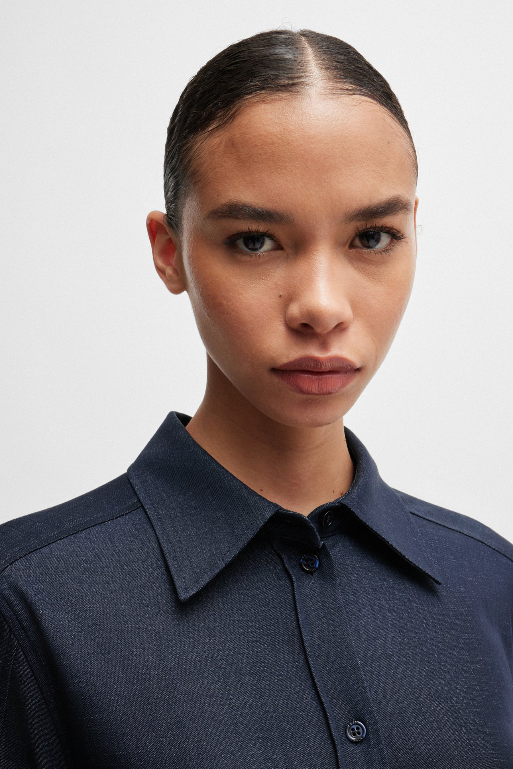 BOSS Lyocell Blend Twill Blouse Jalibea BOSS Lyocell Blend Twill Blouse Jalibea