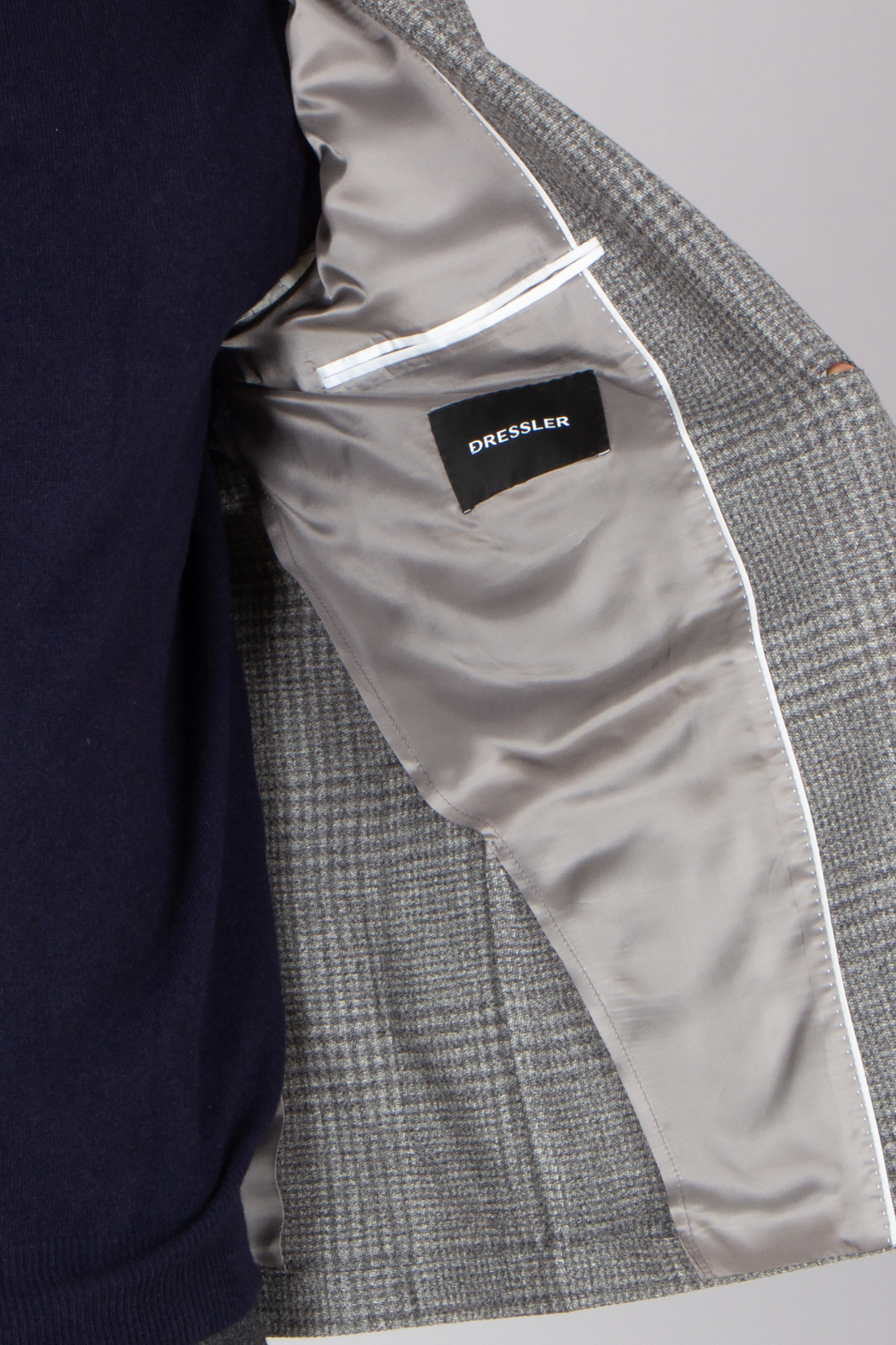 DRESSLER Regular Fit Glencheck Wool-Cashmere Blend Jacket Sendrik Mantel, Jacke, Weste, Langarm, Hosen