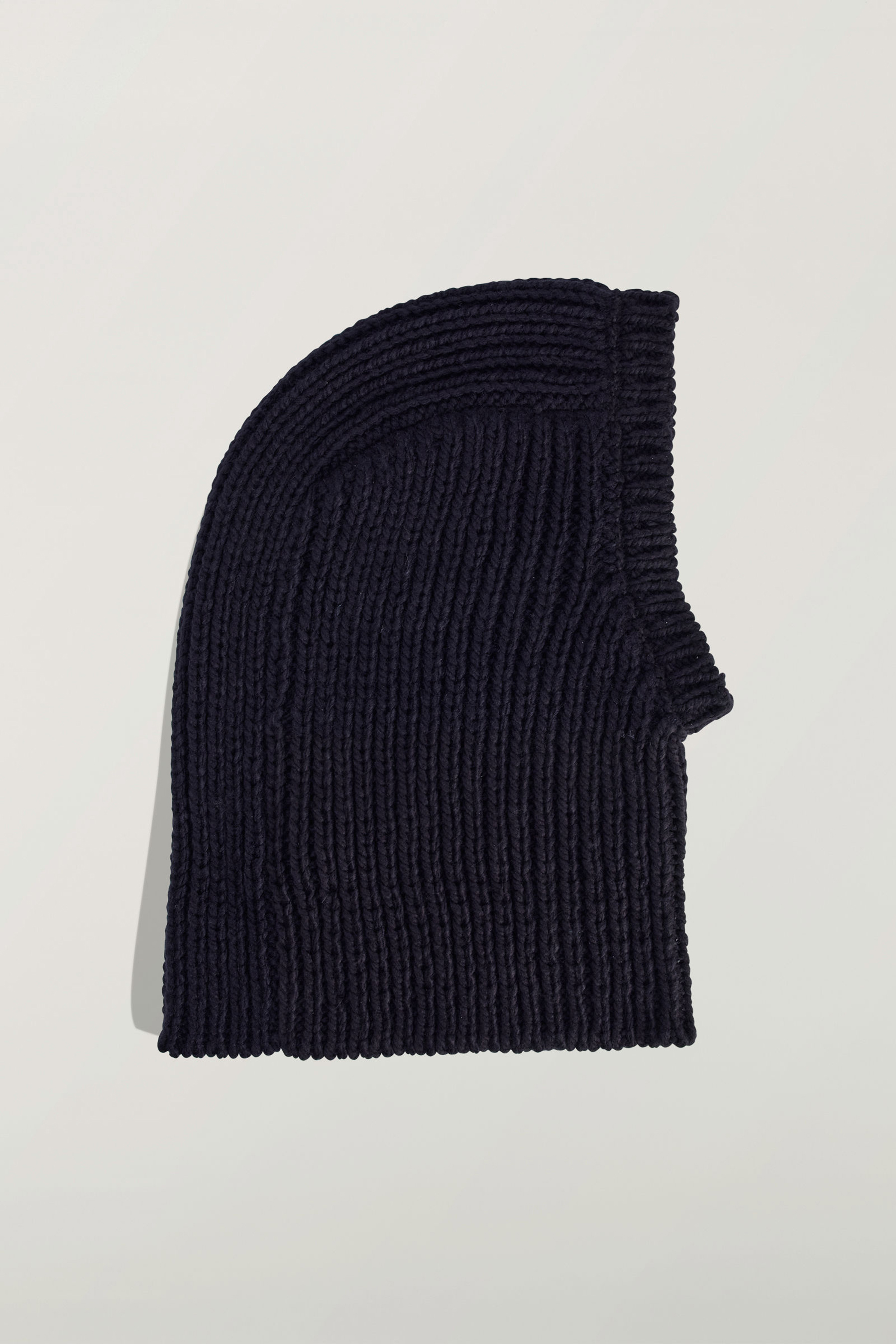 Y-3 Embroidered Ribbed Knit Hood Mütze, Kleidung, Hut