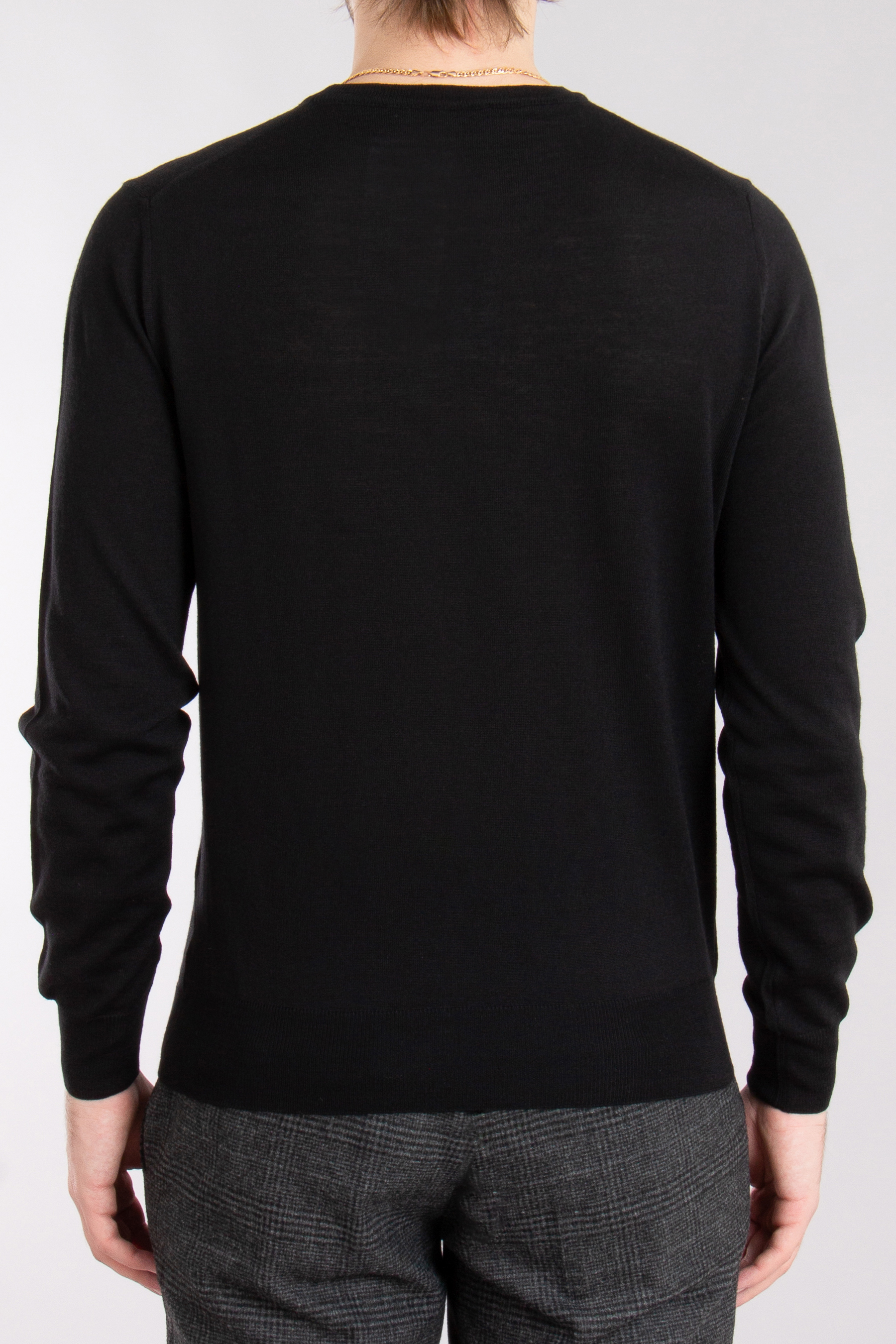 CANALI Regular Fit Extra Fine Wool Sweater CANALI Regular Fit Extra Fine Wool Sweater