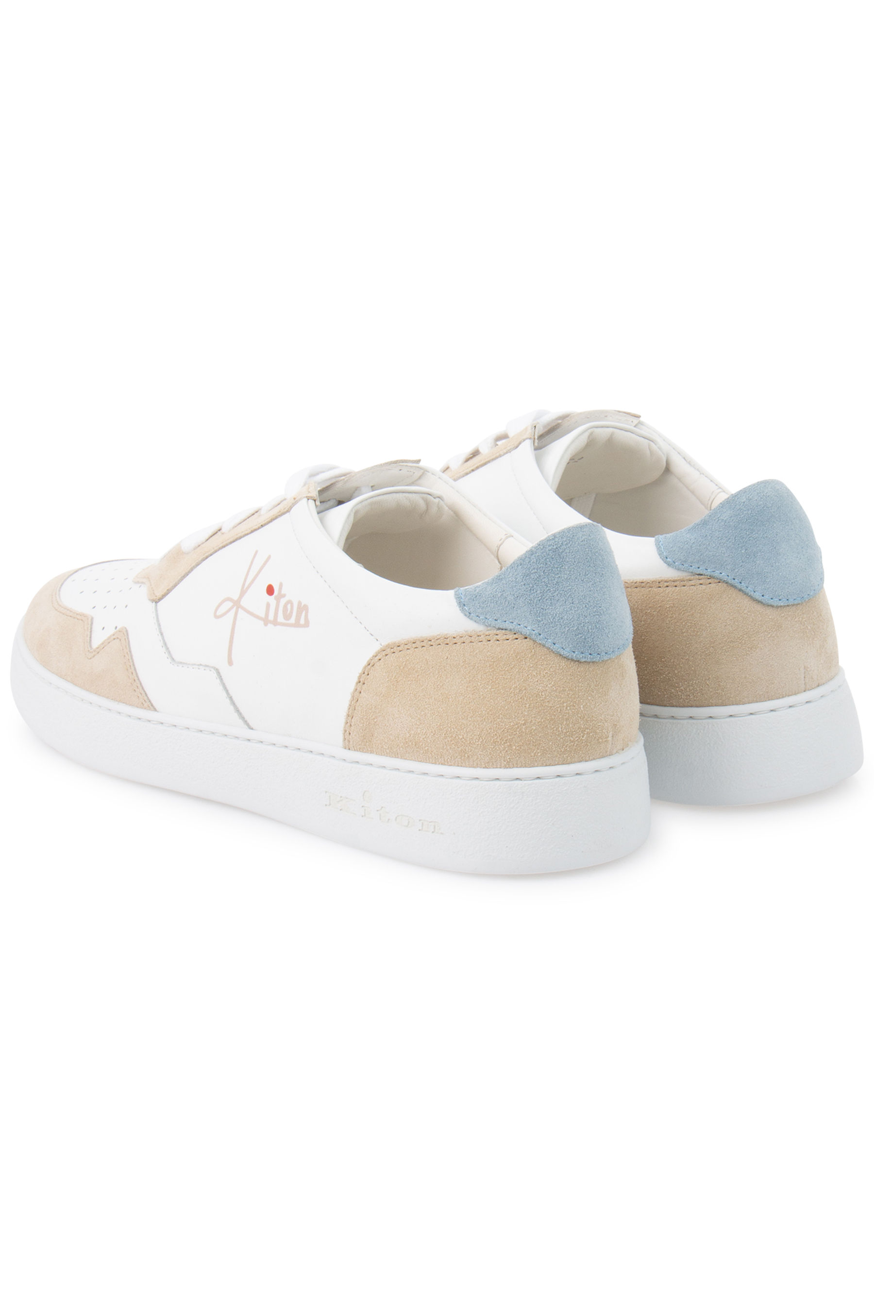 KITON Leather & Suede Sneakers