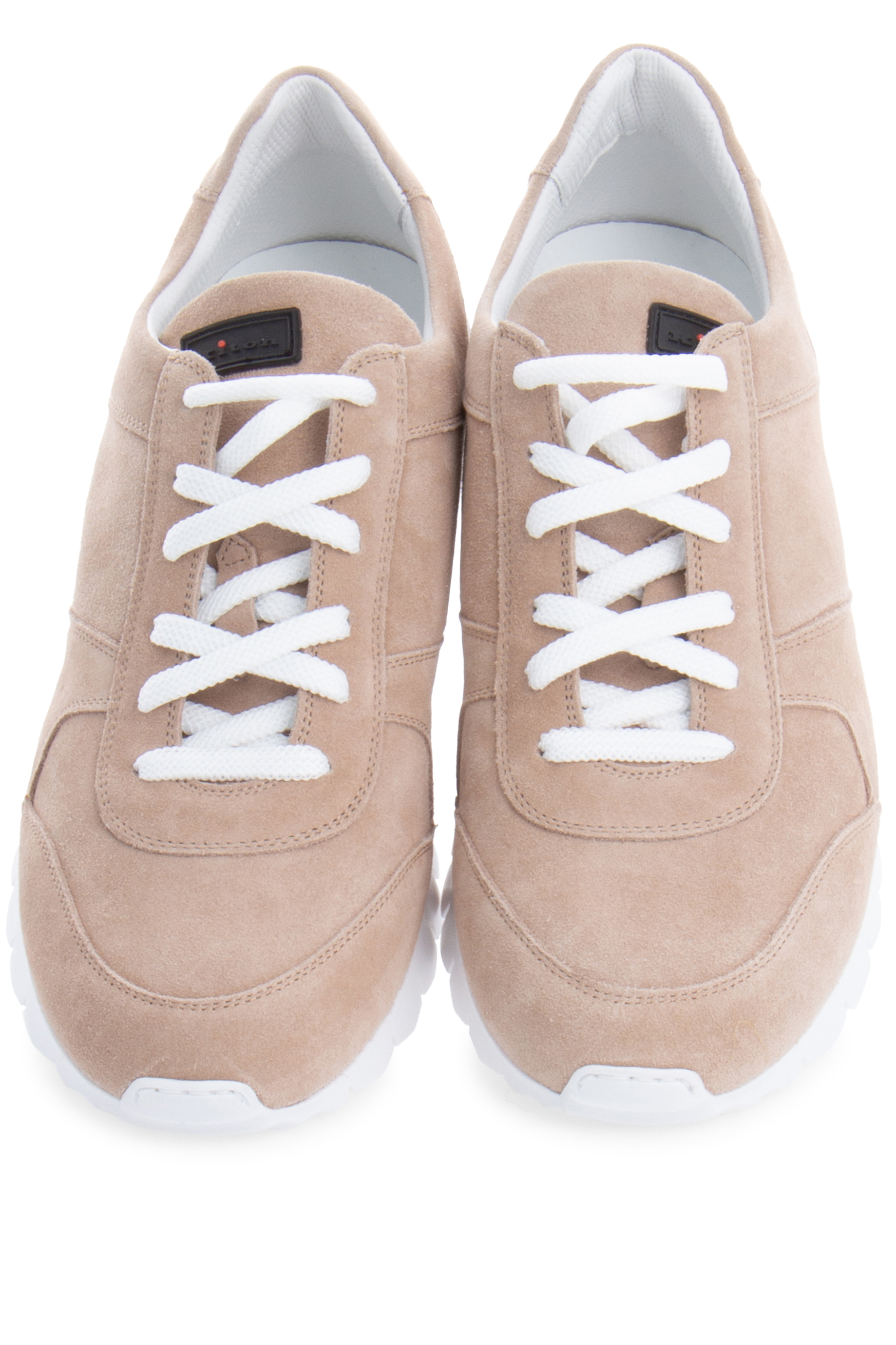 KITON Calfskin Suede Sneakers 