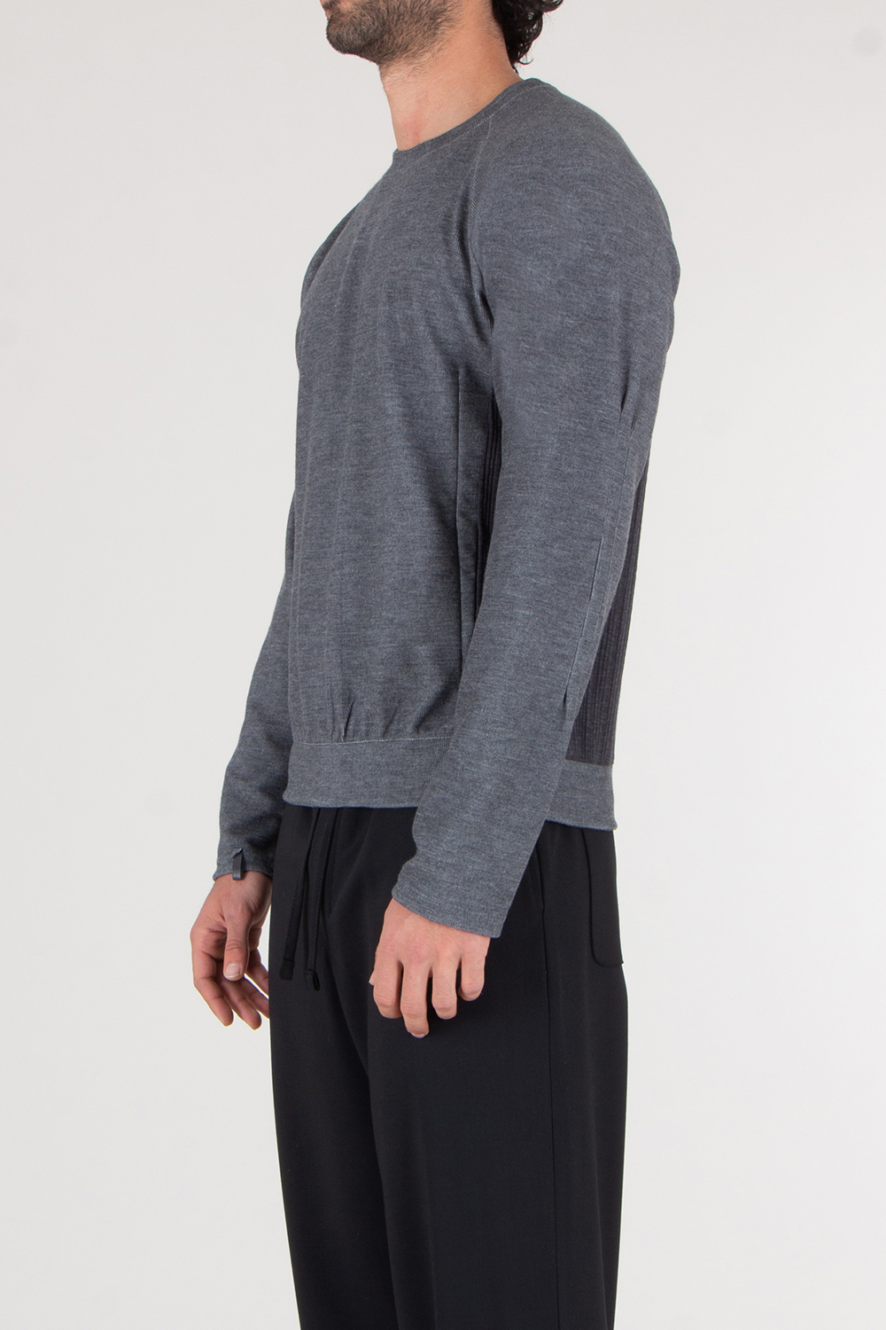 XLIM Regular Fit Paneled Sweater