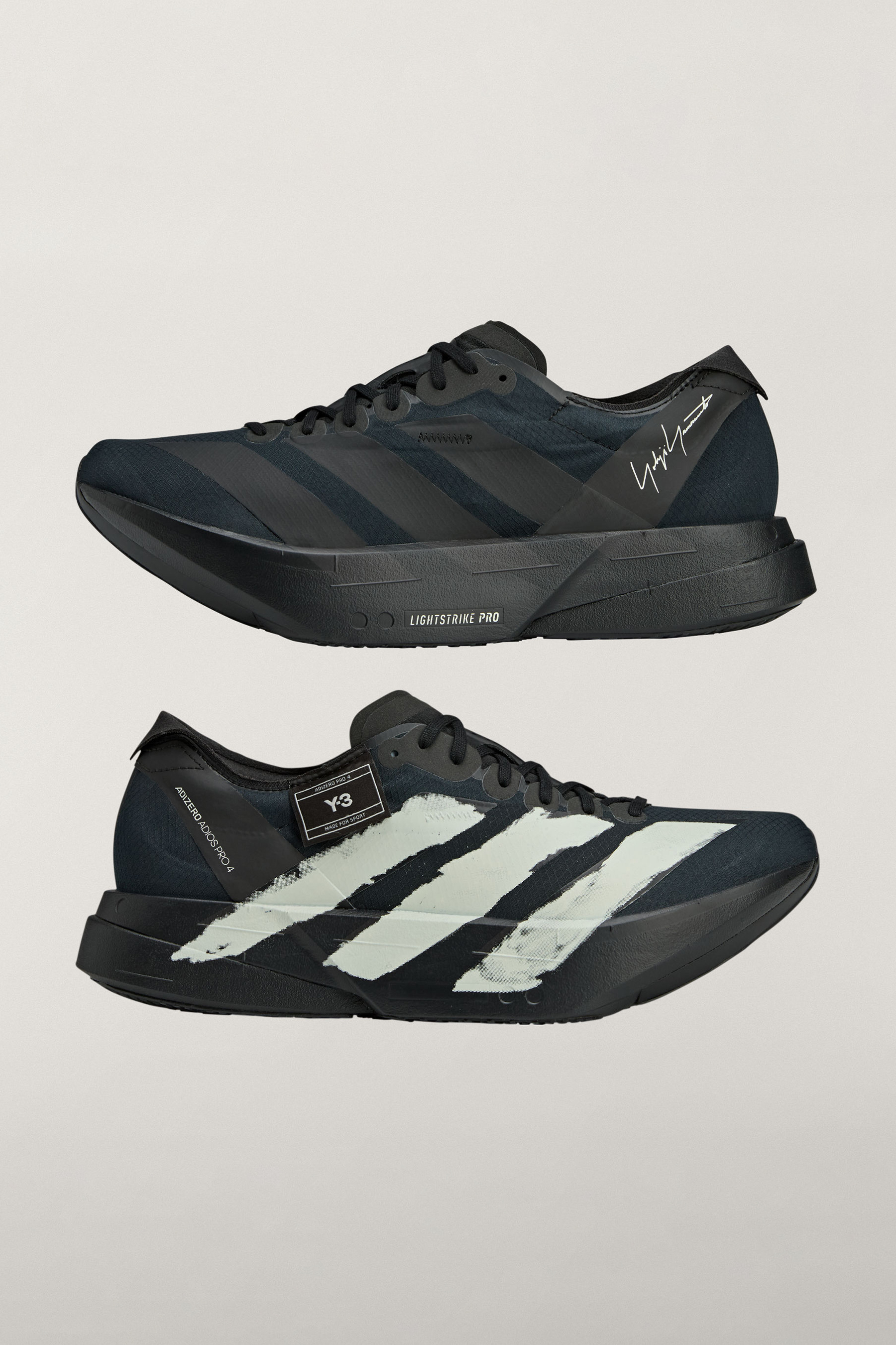 Y-3 Lightlock Mesh Running Sneakers Adizero Adios Pro 4 Bekleidung, Schuhwerk, Schuh, Sneaker