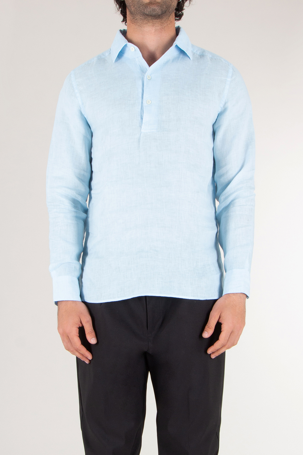 MC2 SAINT BARTH Casual Linen Shirt