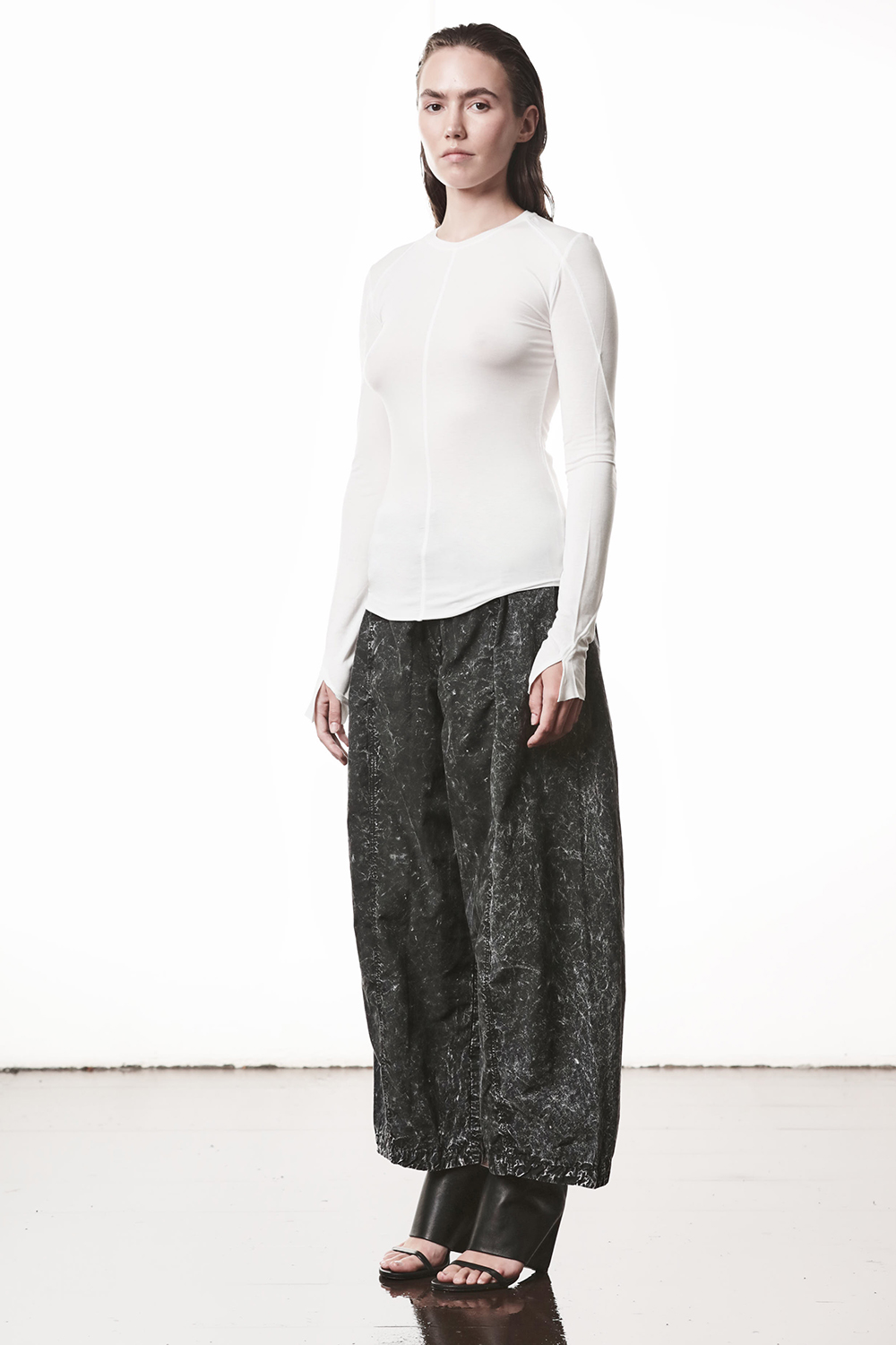 Langarm, Hosen, Bluse, Rock, Person