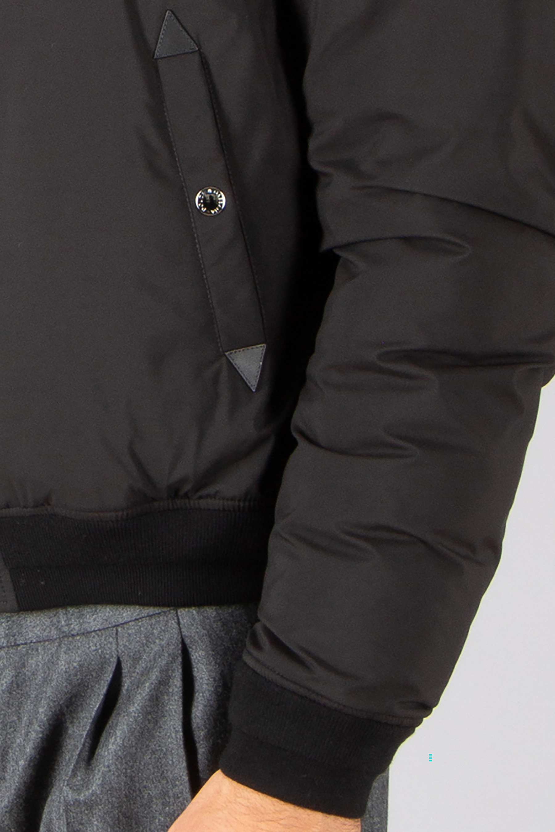 DOLCE & GABBANA Regular Fit Technical Fabric Down Jacket Mantel, Jacke, Langarm, Mann, Person