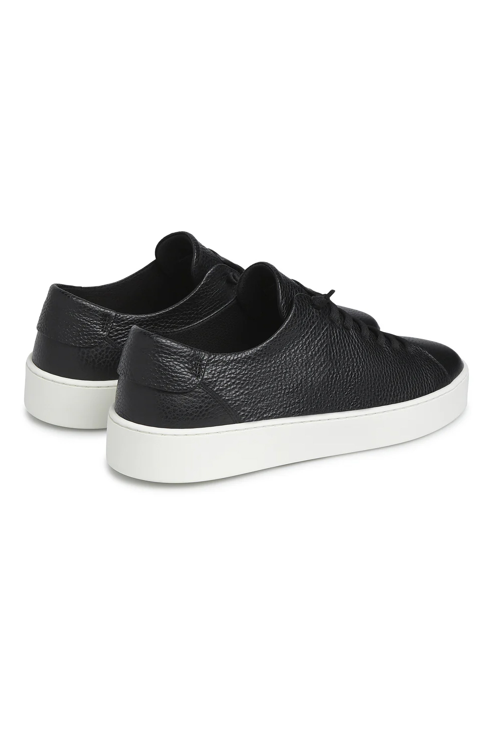 FABIANO RICCI Grain Leather Sneakers Pure