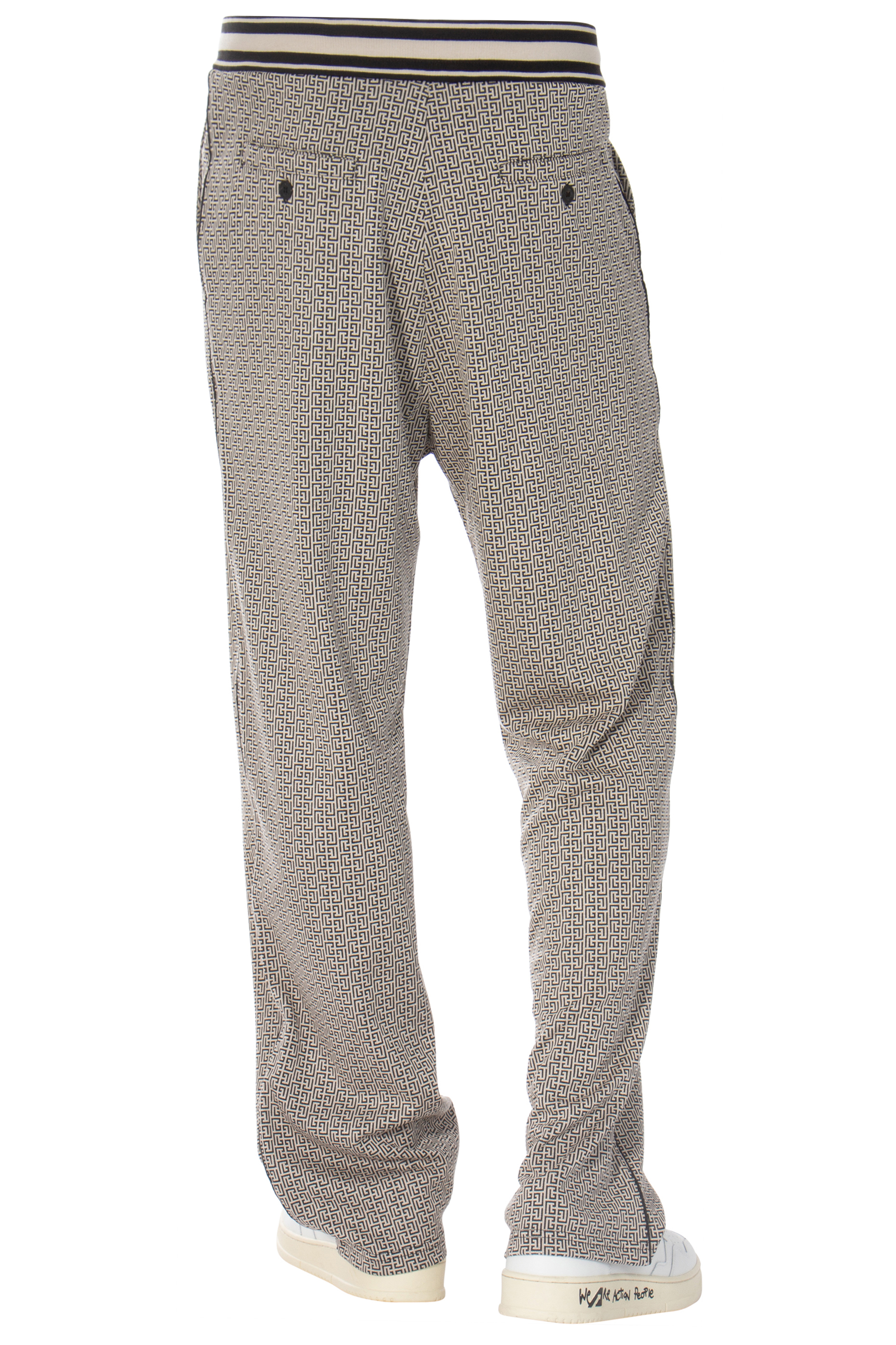 BALMAIN Pants With Monogram BALMAIN Pants With Monogram
