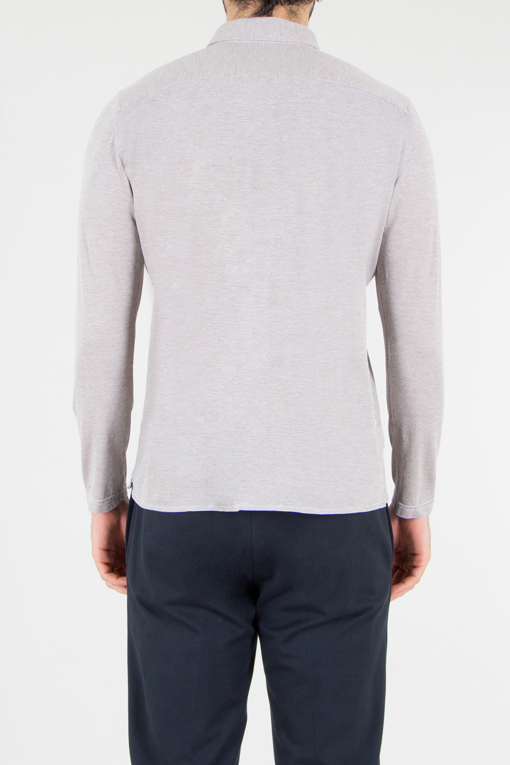 SONRISA Regular Fit Cotton Piqué Half Button Shirt