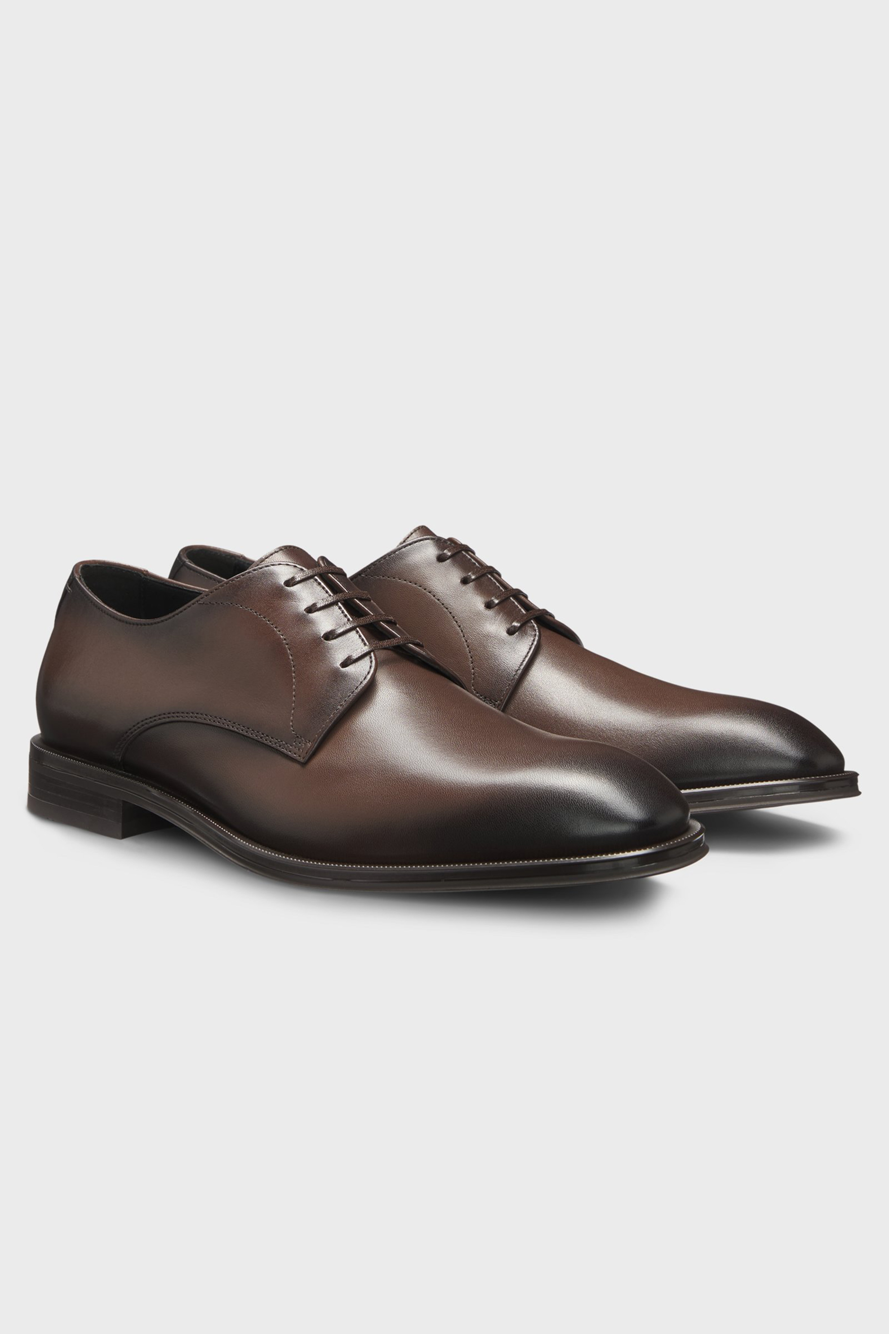 BOSS Leather Derby Shoes Derrek Bekleidung, Schuhwerk, Schuh, Sneaker