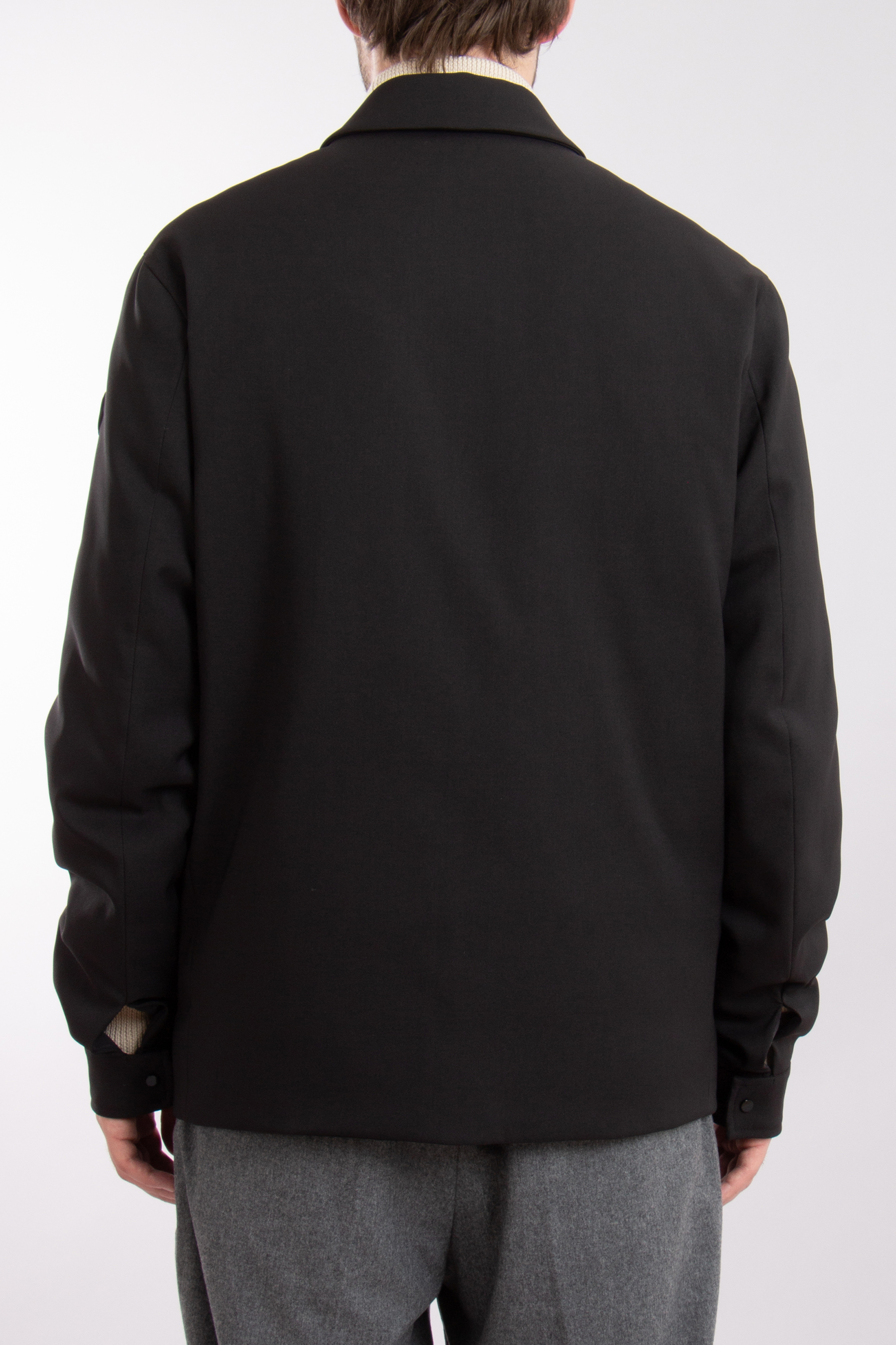 MONCLER Balaitous Polyester Twill Down Shirt Jacket