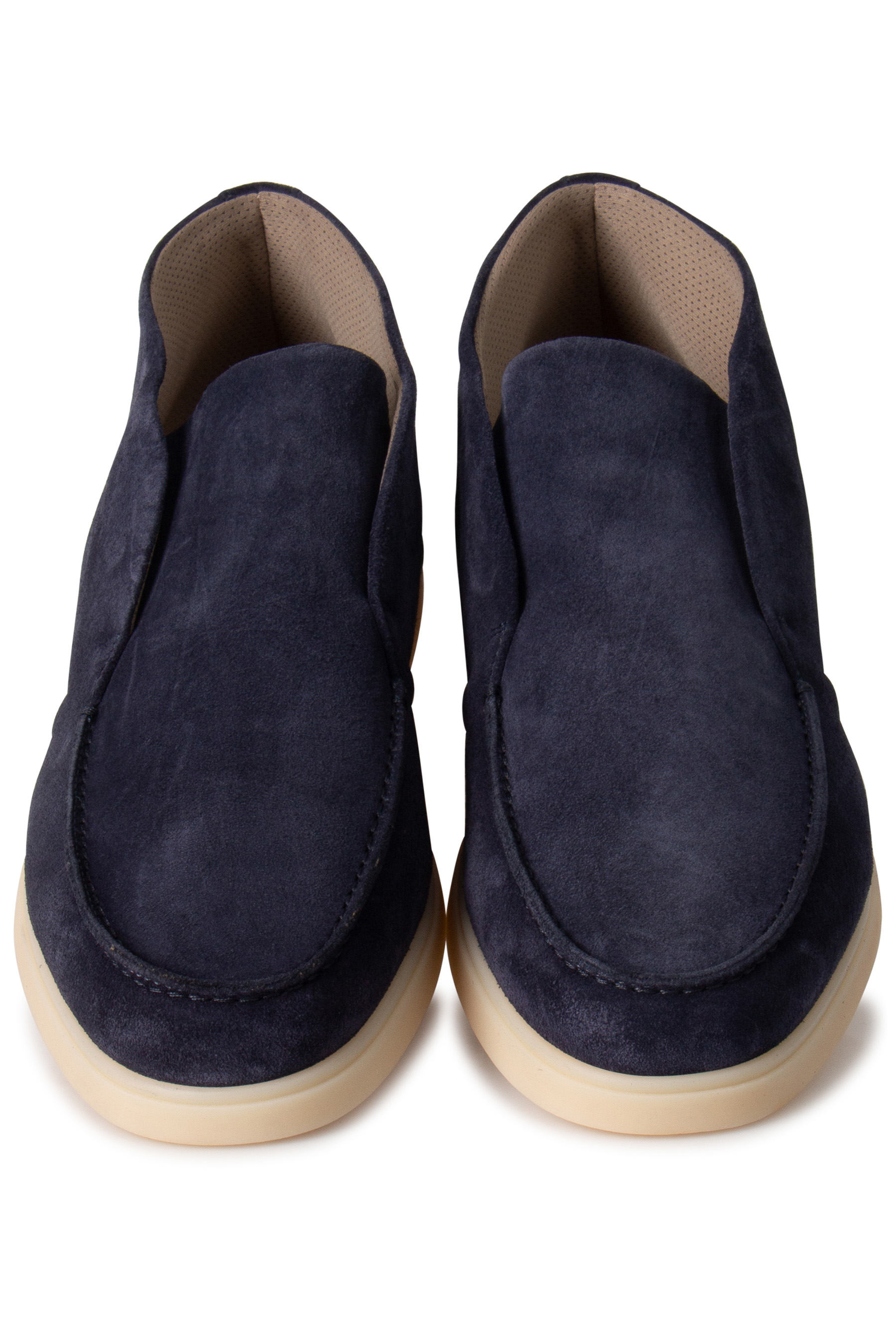 FABIANO RICCI Suede Mid Loafers FABIANO RICCI Suede Mid Loafers