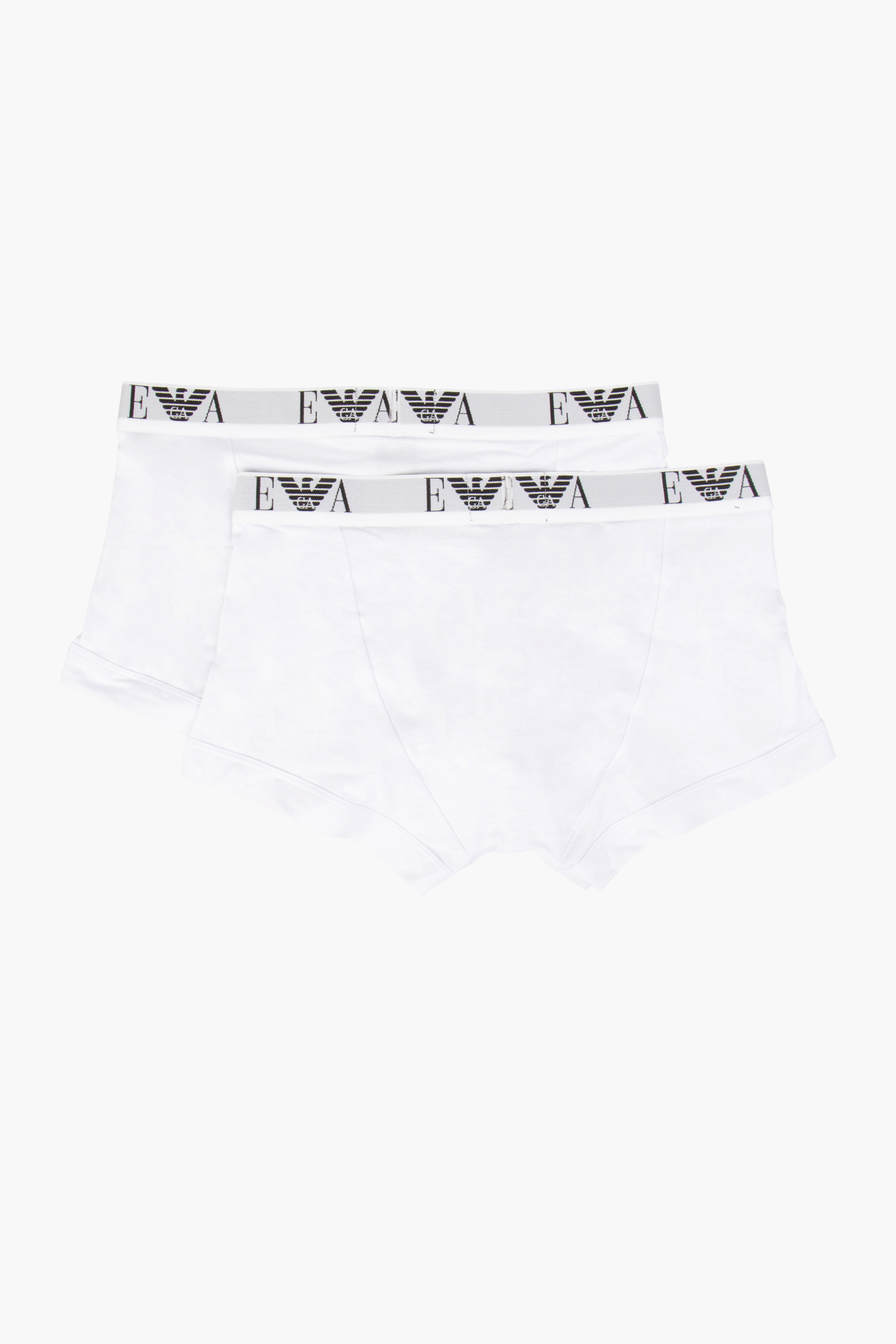 EMPORIO ARMANI 2-Pack Cotton Stretch Jersey Trunks