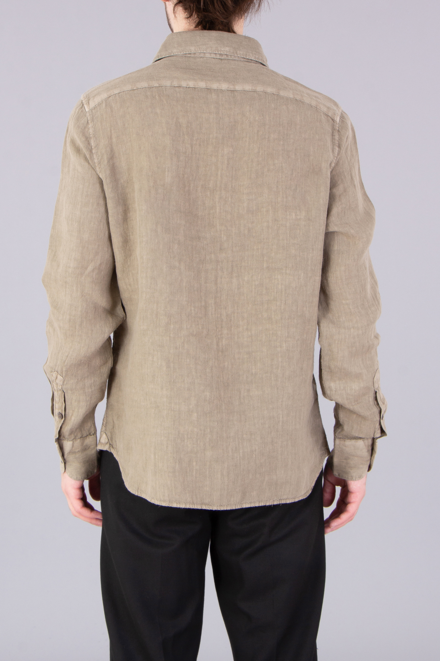 TRUSTED HANDWORK Regular Fit Linen Shirt TRUSTED HANDWORK Regular Fit Linen Shirt