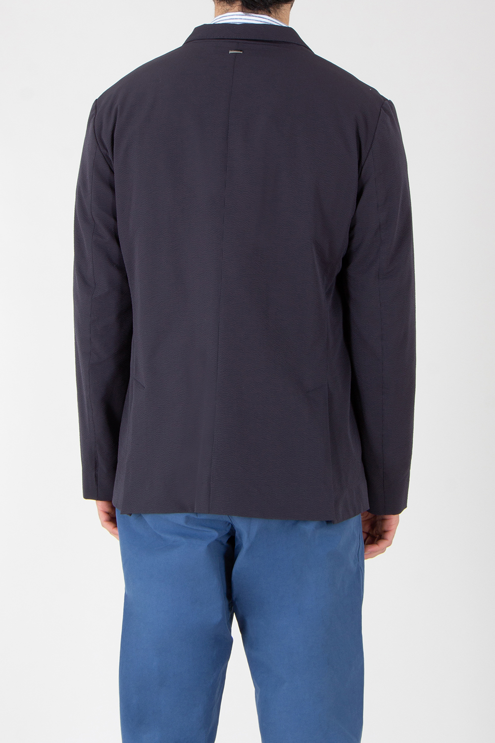 HERNO Regular Fit Stretch Seer-Crease Jacket