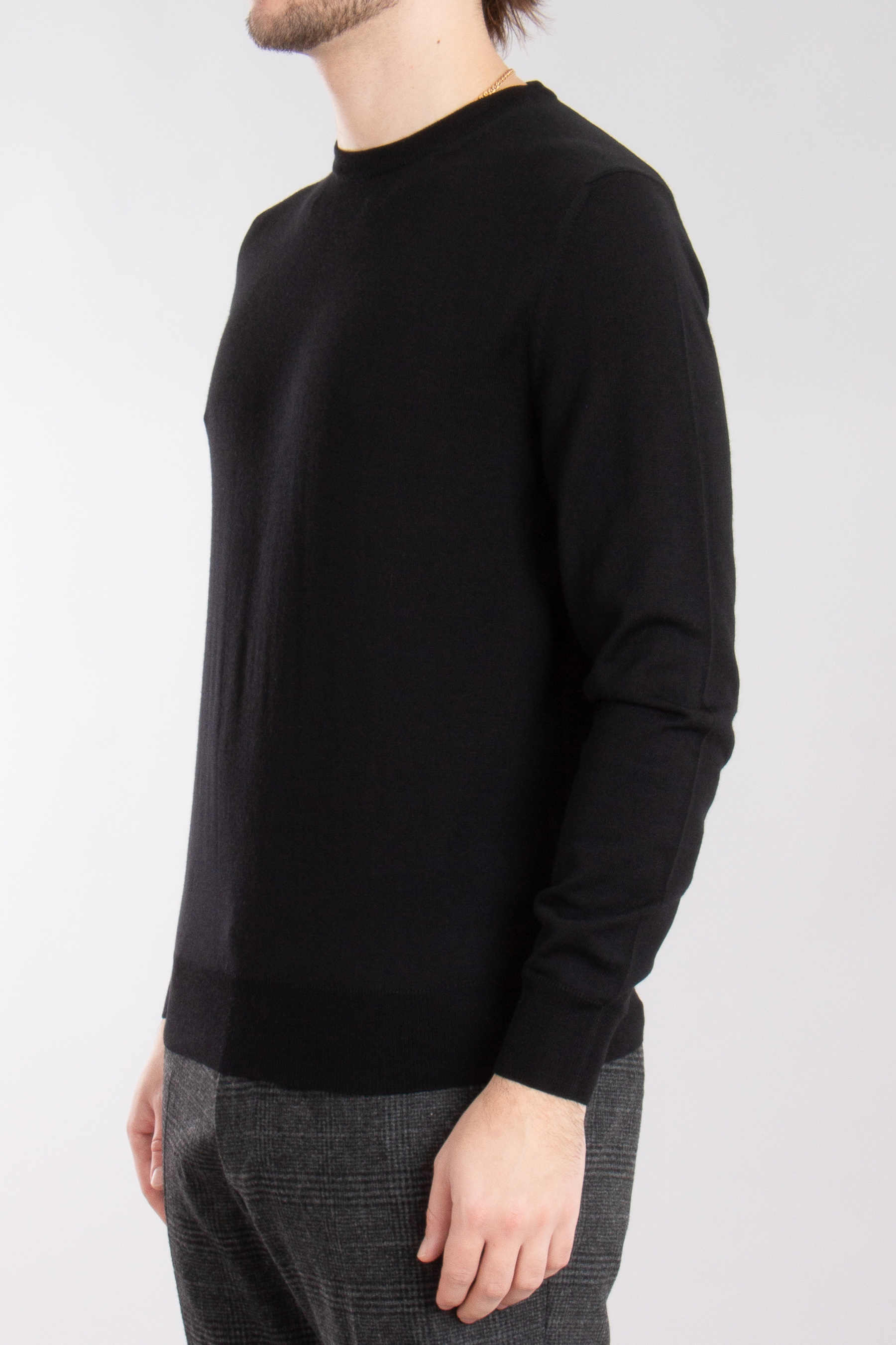 CANALI Regular Fit Extra Fine Wool Sweater CANALI Regular Fit Extra Fine Wool Sweater