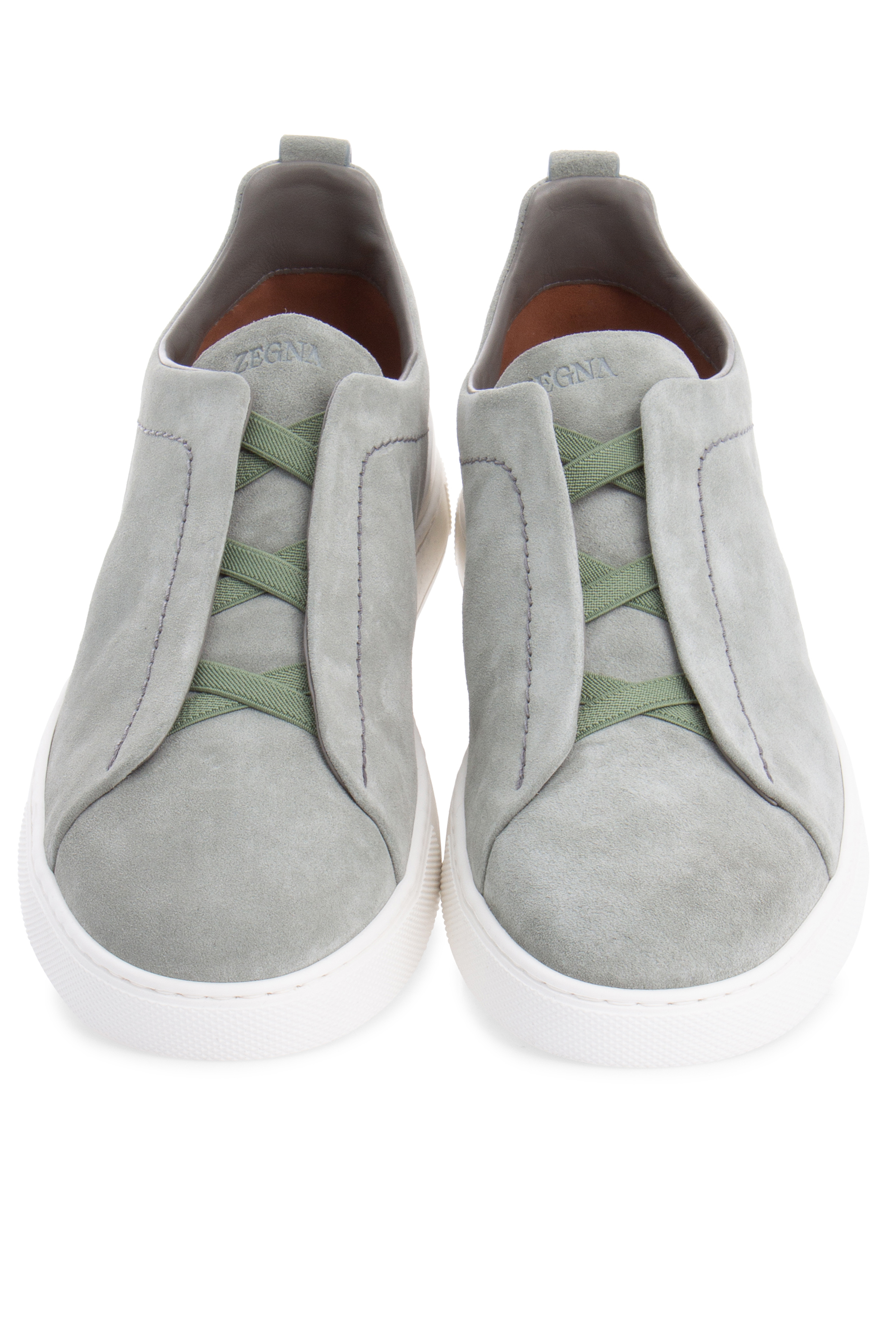 ZEGNA Suede Sneakers Triple Stitch ZEGNA Suede Sneakers Triple Stitch