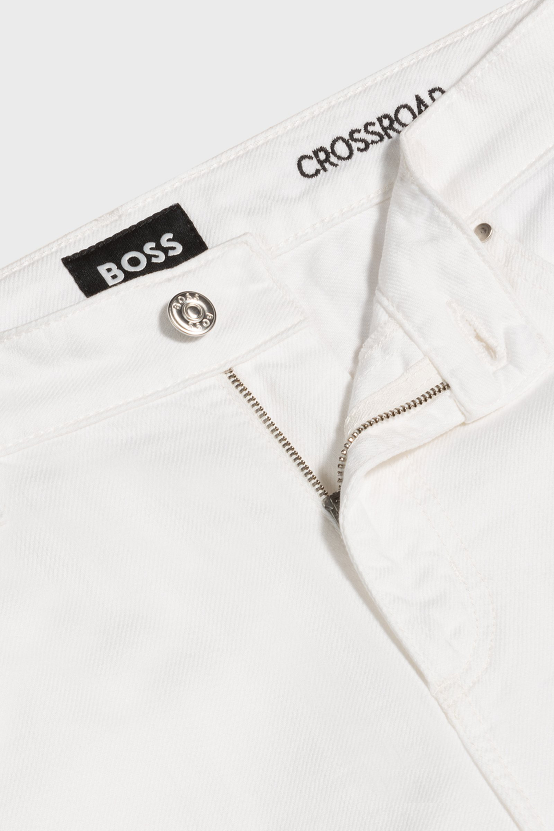 BOSS Relaxed Fit Cotton Denim Boyfriend Jeans Crossroad Zubehor