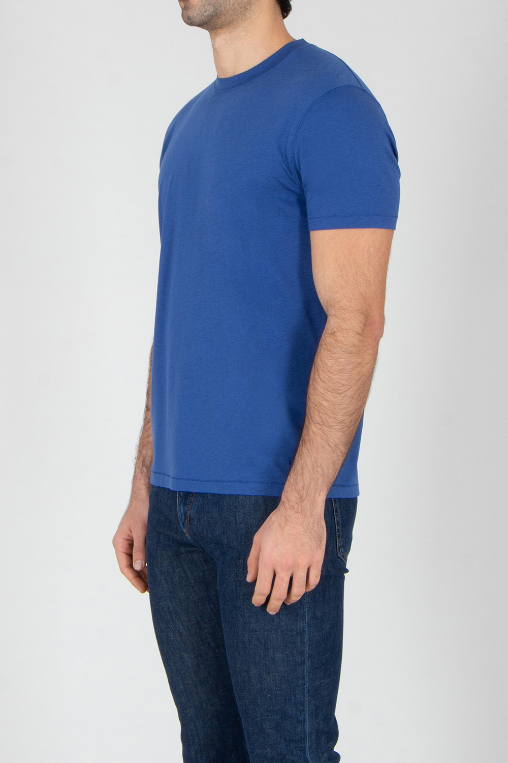 T-shirt, Jeans, Ärmel, Mann, Person