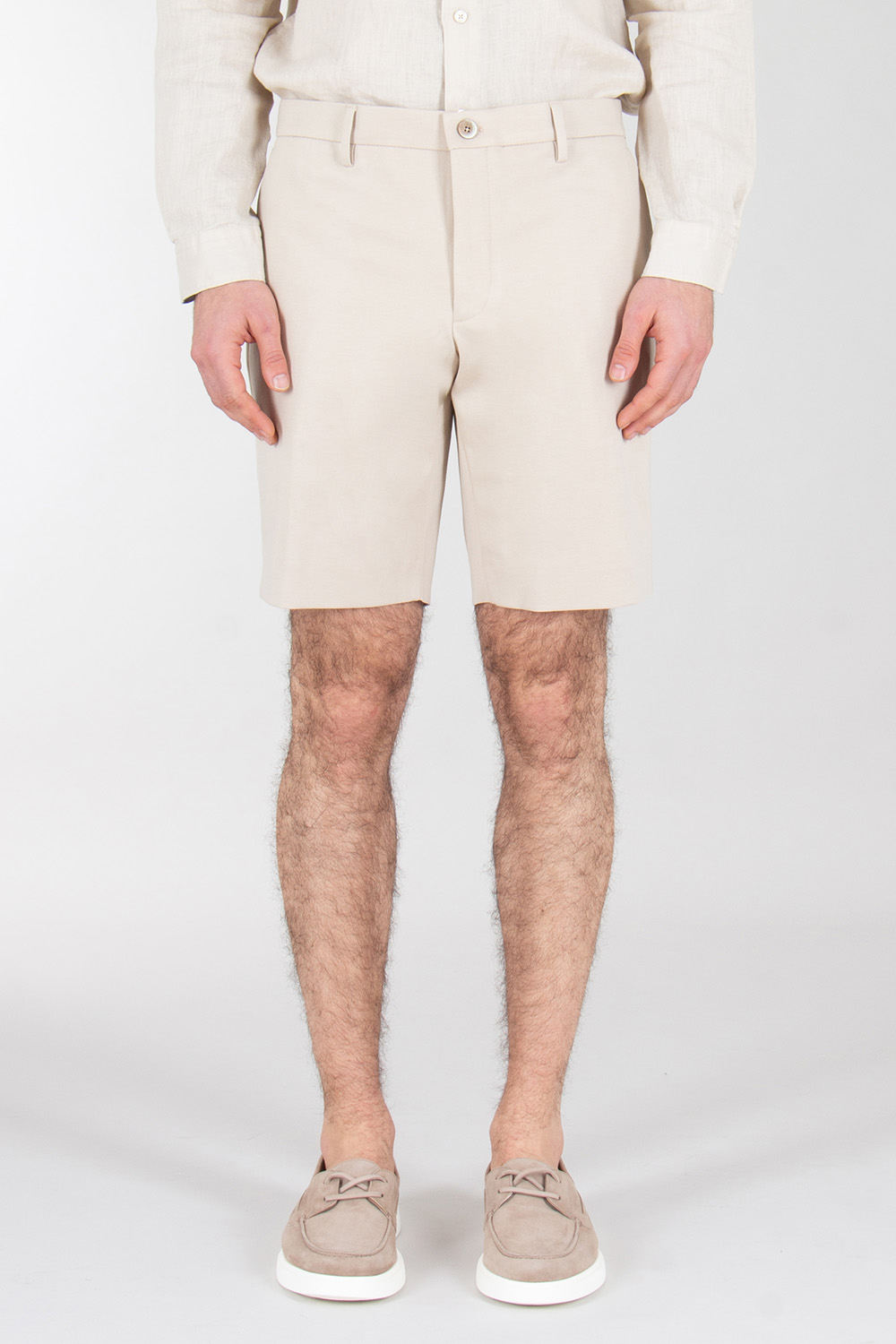 GTA Slim Fit Cotton-Nylon Stretch Shorts Davide Short