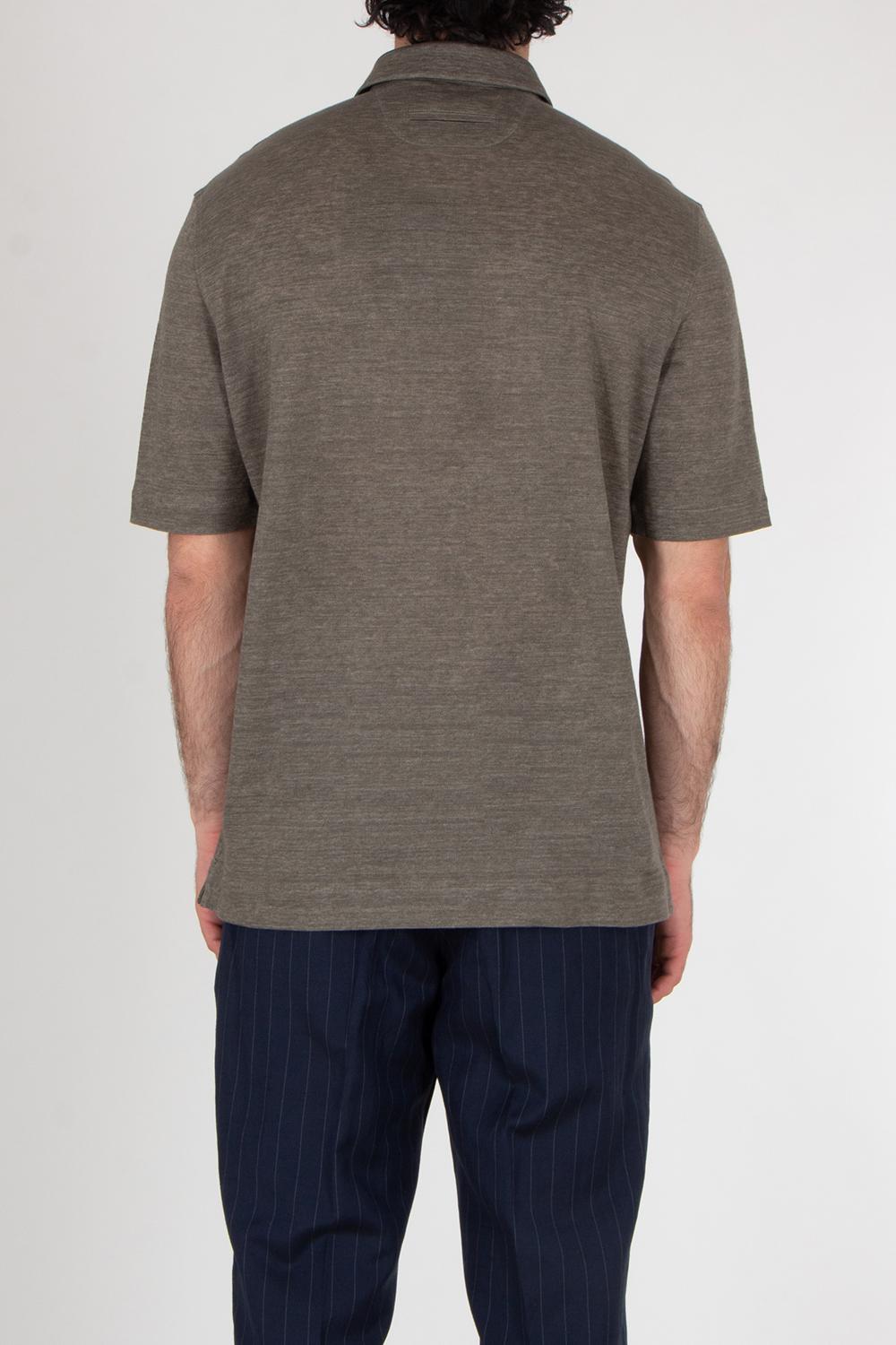 ZEGNA Oasi Lino Polo Shirt