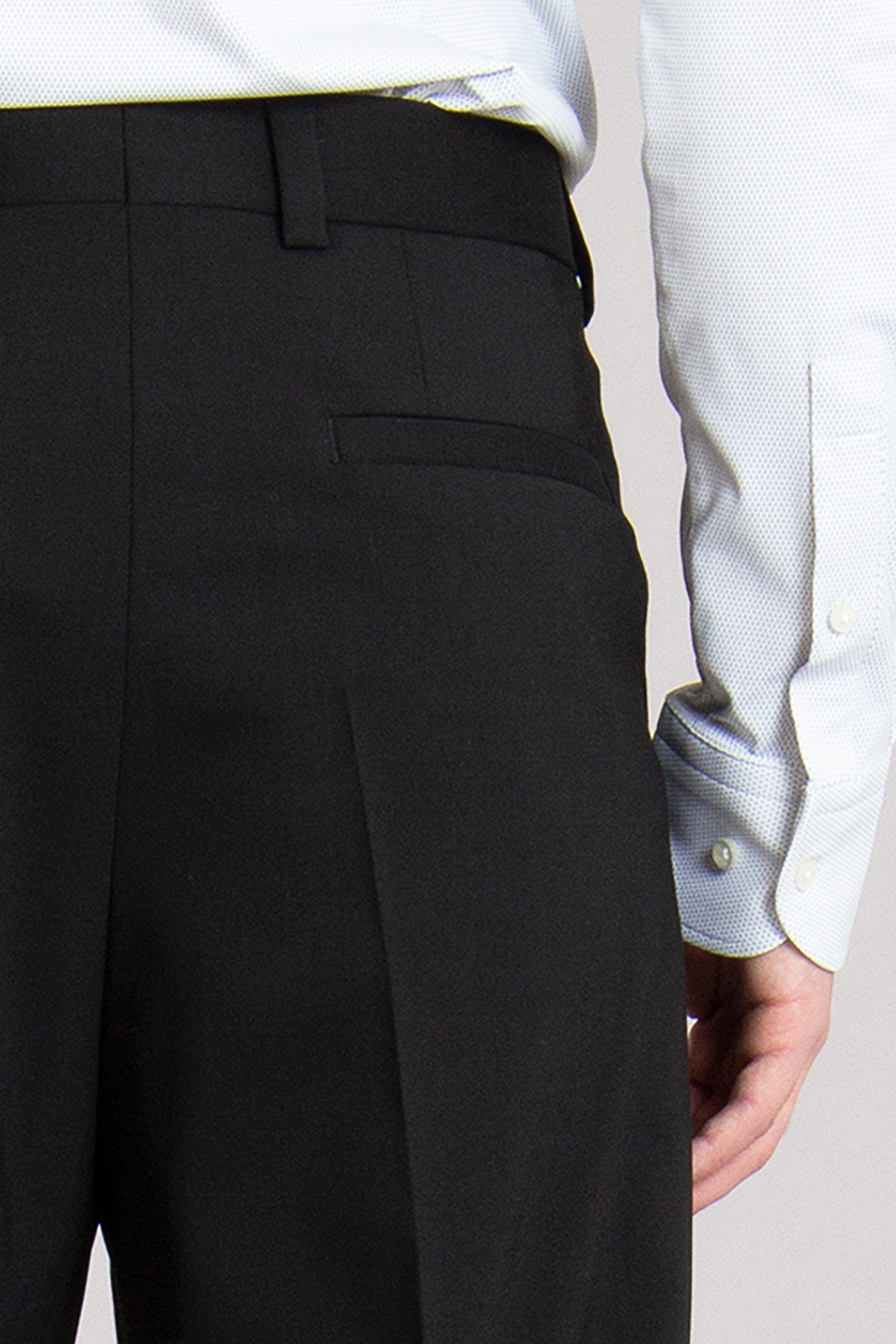 HUGO Modern Fit Performance Stretch Virgin Wool Blend Pants Teagan HUGO Modern Fit Performance Stretch Virgin Wool Blend Pants Teagan