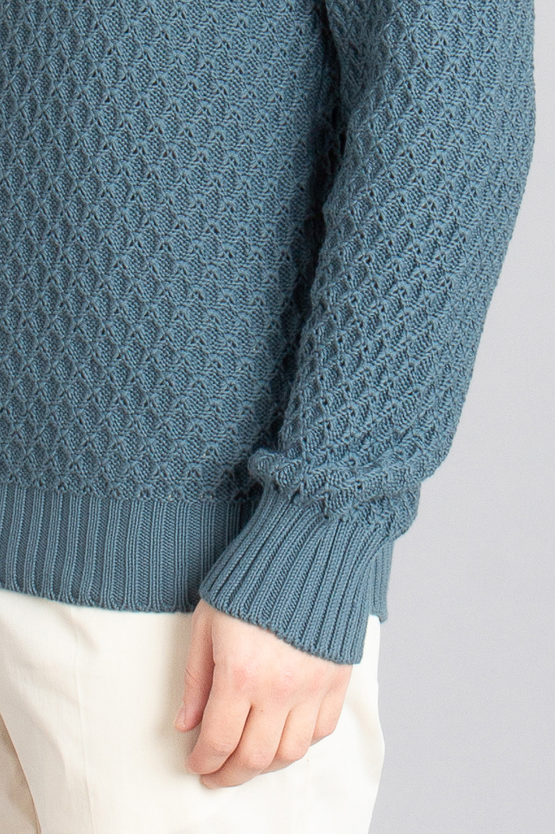 CANALI Structured Cotton Sweater CANALI Structured Cotton Sweater