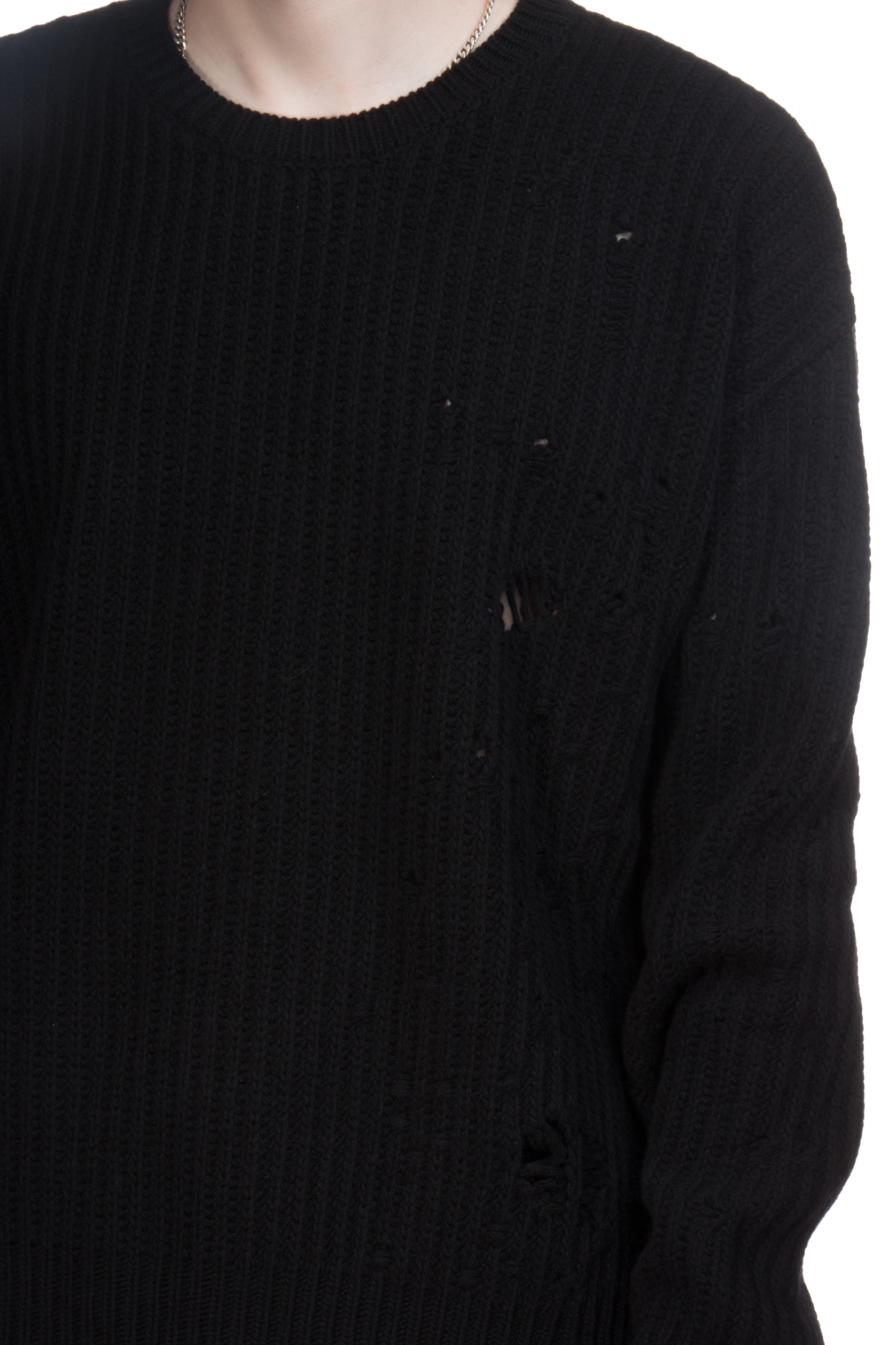 DSQUARED2 Distressed Wool Jumper DSQUARED2 Distressed Wool Jumper