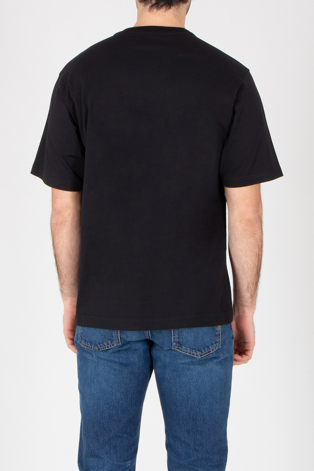 DOLCE & GABBANA Regular Fit Patch Cotton Jersey T-Shirt