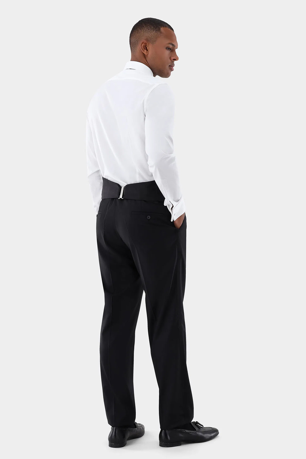 Hemd, Hosen, Stehend, Langarm, Formelle Kleidung