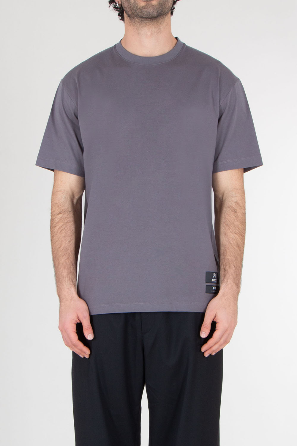 Y-3 x MERCEDES AMG PETRONAS Regular Fit Graphic Print Cotton T-Shirt