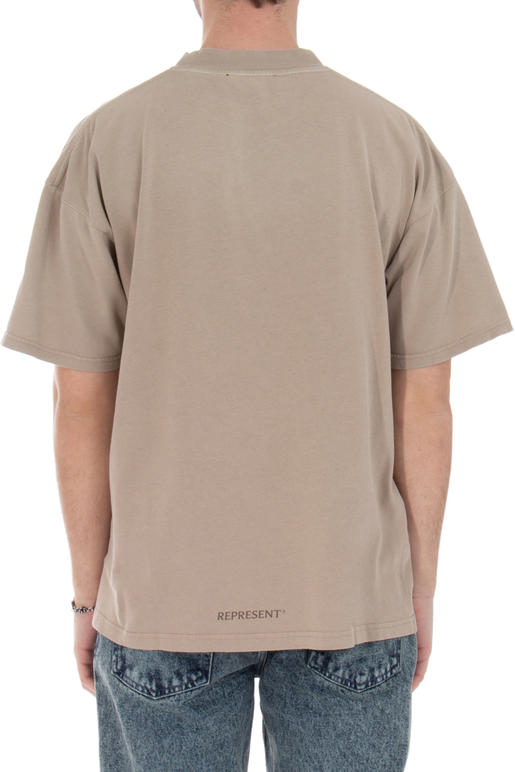 REPRESENT Horizons Print Cotton T-Shirt REPRESENT Horizons Print Cotton T-Shirt